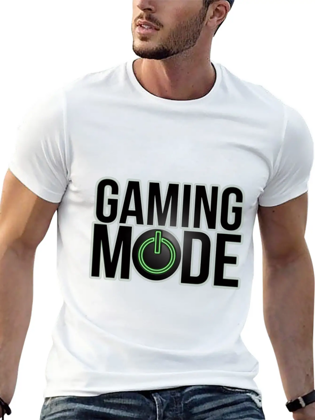 Gaming Mode Basic Graphic T-Shirt – Daily Comfort In Soft Cotton