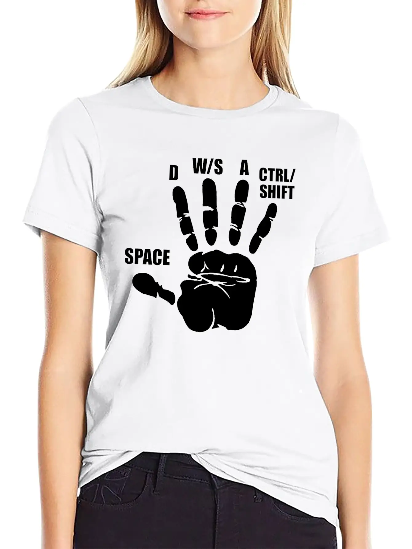 Gaming PC Gamer Keyboard Computer Nerd Geek Videog Unisex Casual T-Shirt – Clean Design For Daily Comfort
