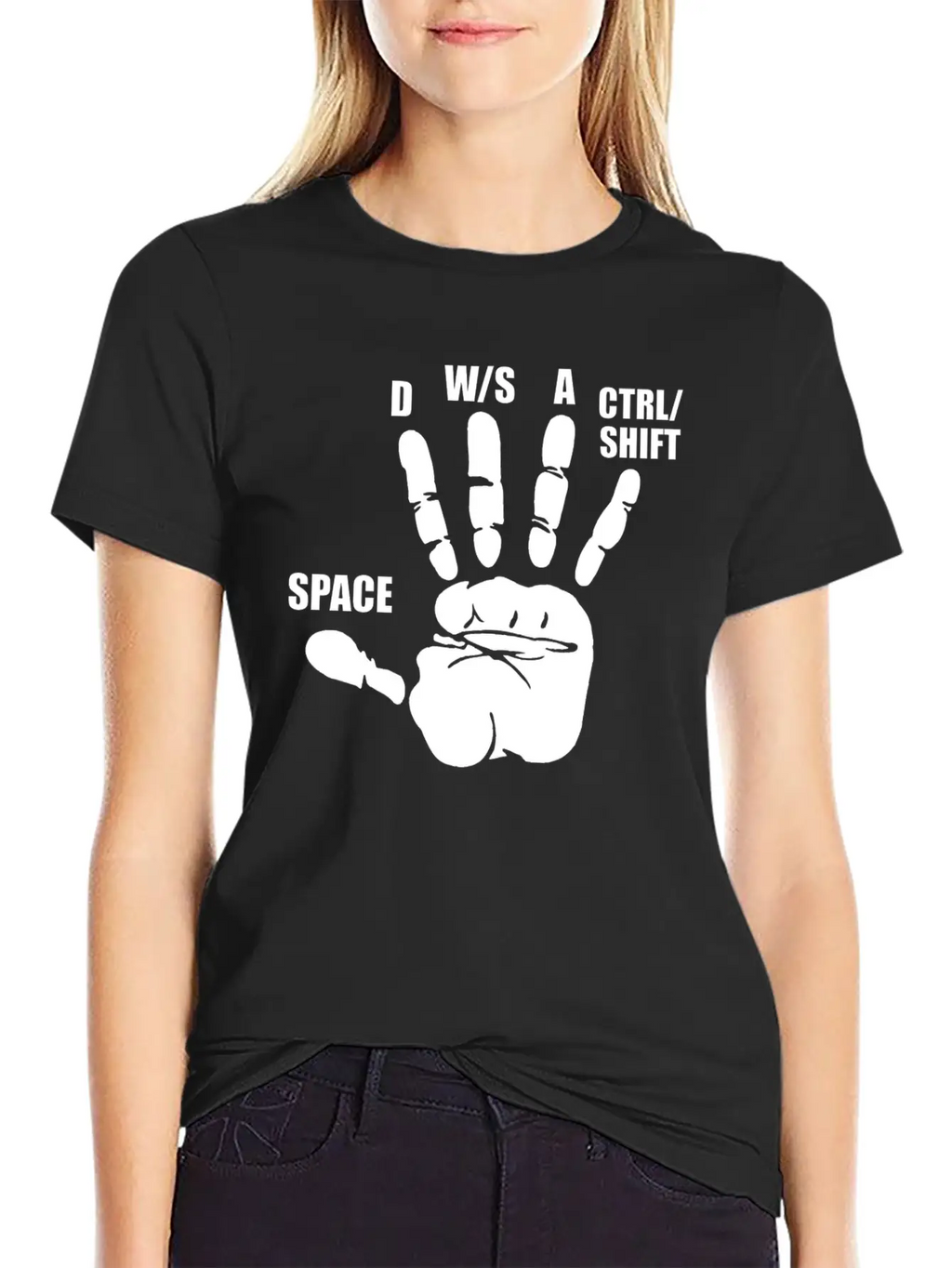Gaming PC Gamer Keyboard Computer Nerd Geek Videog Unisex Casual T-Shirt – Clean Design For Daily Comfort