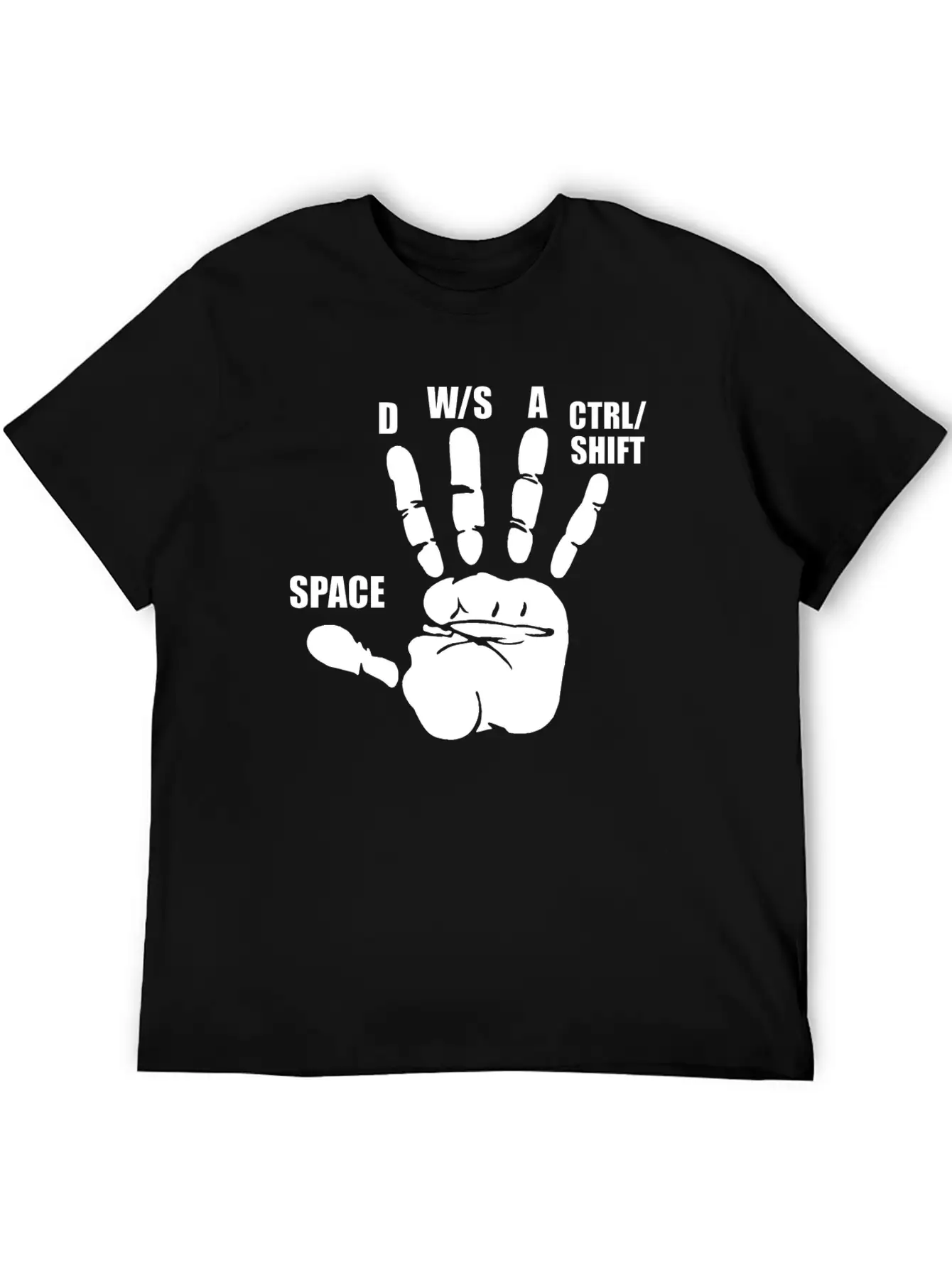 Gaming PC Gamer Keyboard Computer Nerd Geek Videog Unisex Casual T-Shirt – Clean Design For Daily Comfort