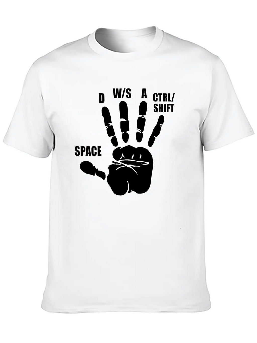 Gaming PC Gamer Keyboard Computer Nerd Geek Videog Unisex Casual T-Shirt – Clean Design For Daily Comfort