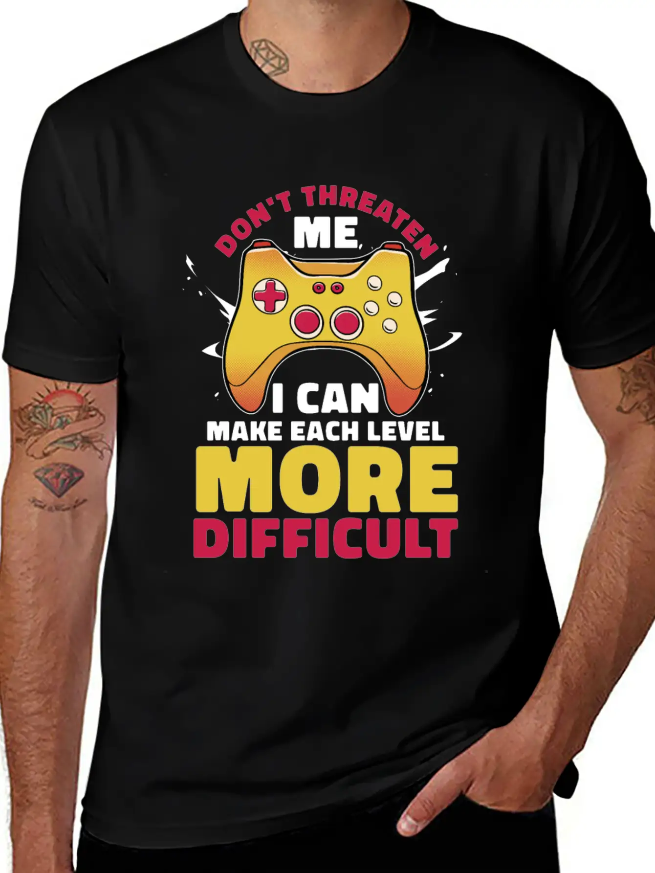 Gaming Video Games Gamer Basic Graphic T-Shirt – Daily Comfort In Soft Cotton