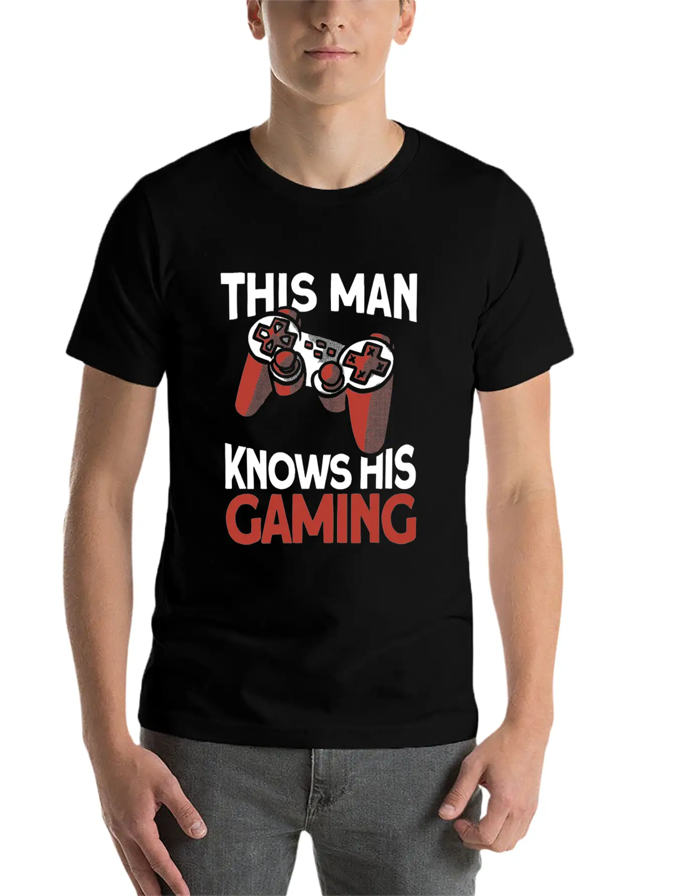 Gaming Video Games Gamer Modern Fit Casual T-Shirt – Clean And Versatile Design