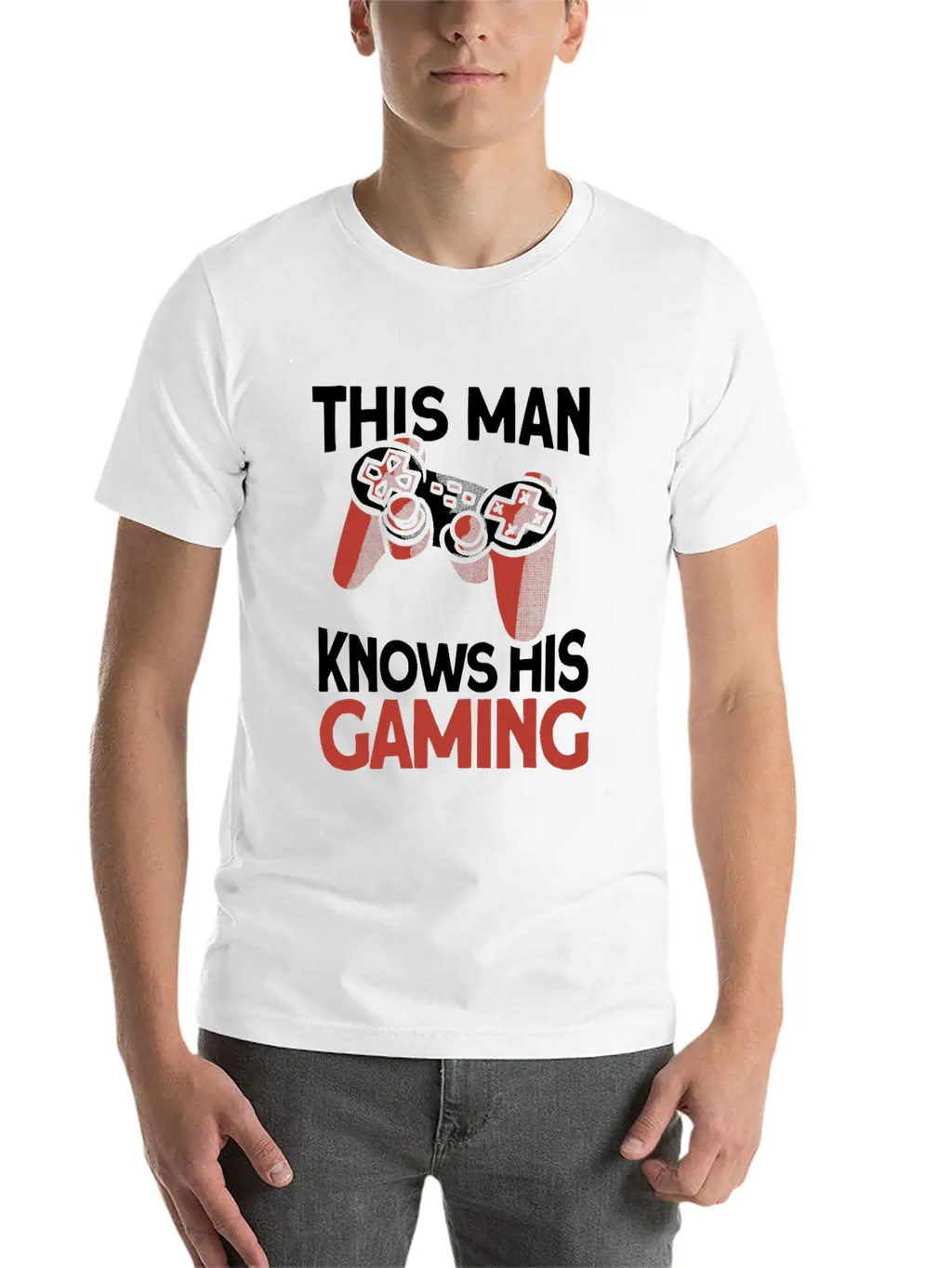 Gaming Video Games Gamer Modern Fit Casual T-Shirt – Clean And Versatile Design