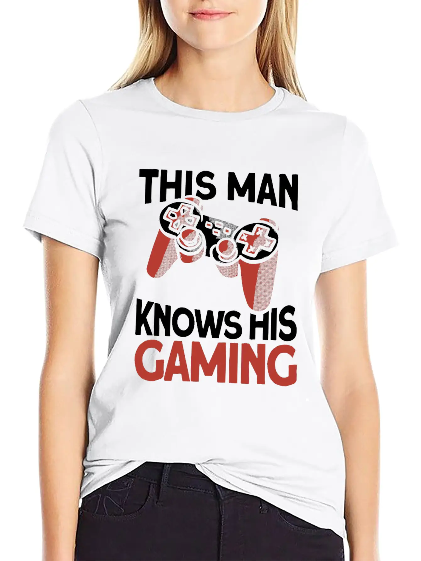 Gaming Video Games Gamer Modern Fit Casual T-Shirt – Clean And Versatile Design
