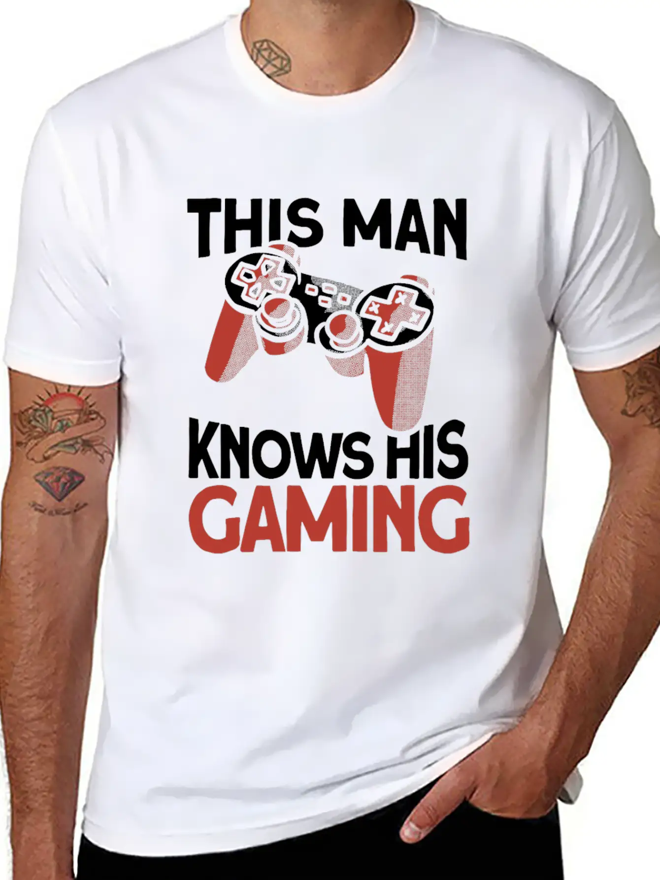 Gaming Video Games Gamer Modern Fit Casual T-Shirt – Clean And Versatile Design
