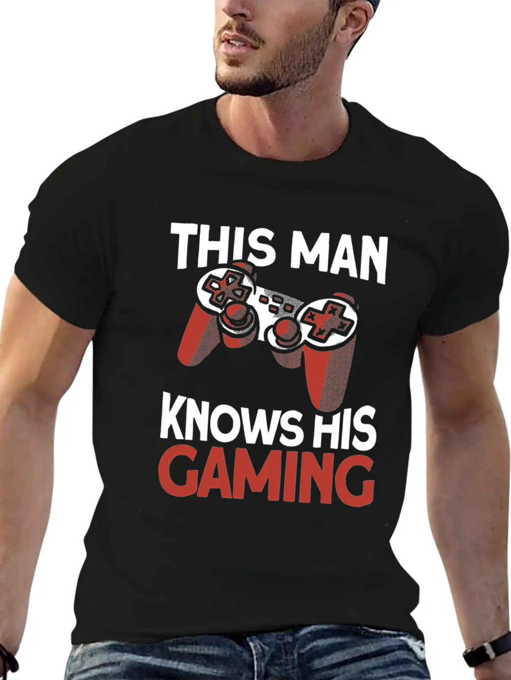 Gaming Video Games Gamer Modern Fit Casual T-Shirt – Clean And Versatile Design