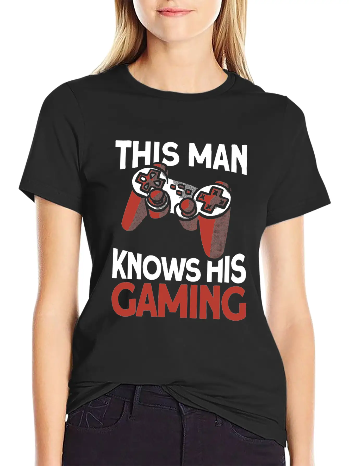 Gaming Video Games Gamer Modern Fit Casual T-Shirt – Clean And Versatile Design