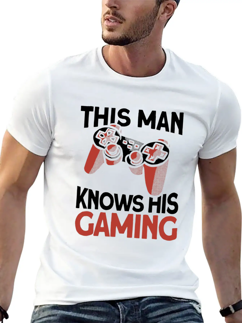 Gaming Video Games Gamer Modern Fit Casual T-Shirt – Clean And Versatile Design