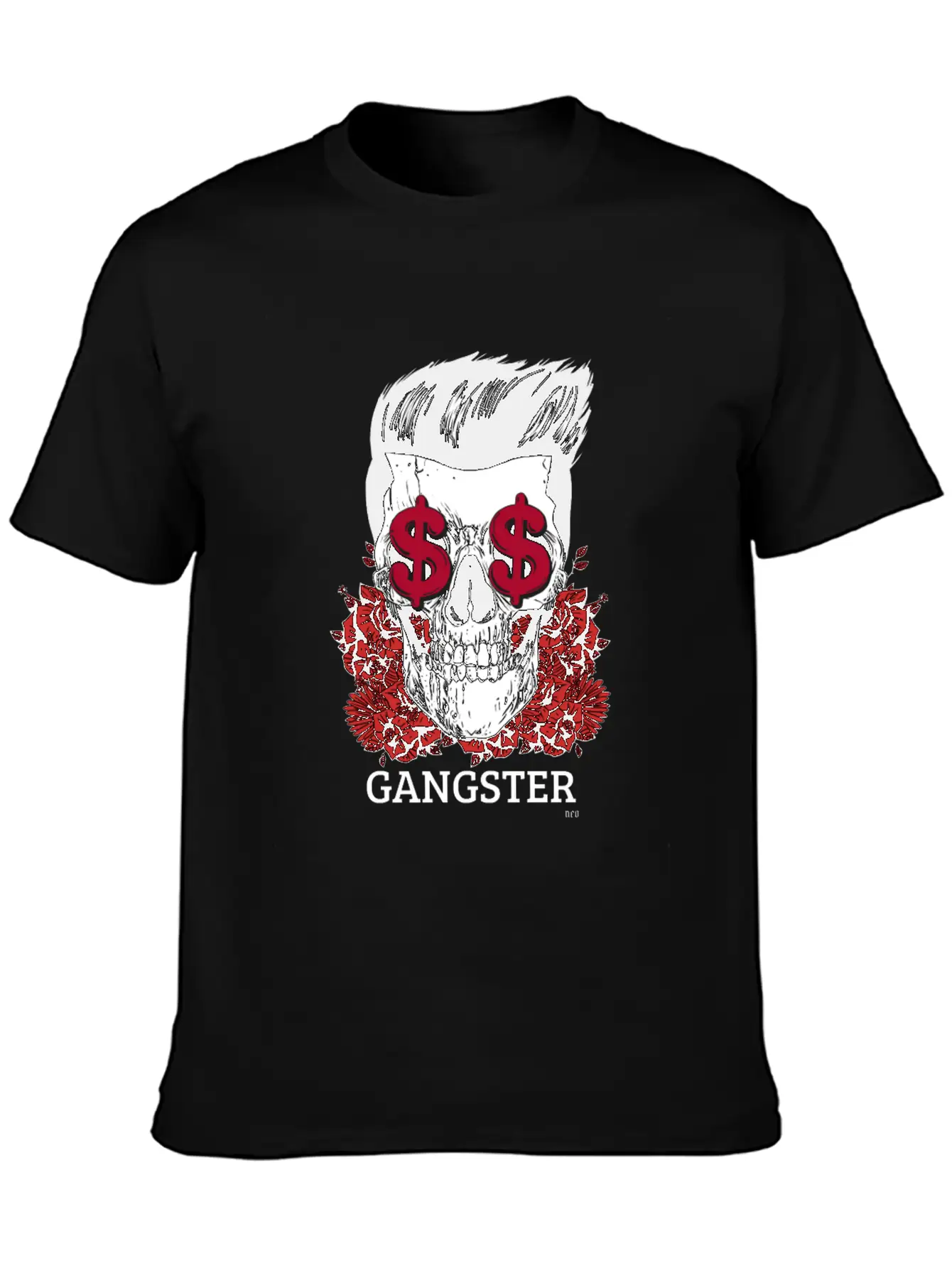 Gangster Breathable Graphic T-Shirt – Perfect For Casual Days