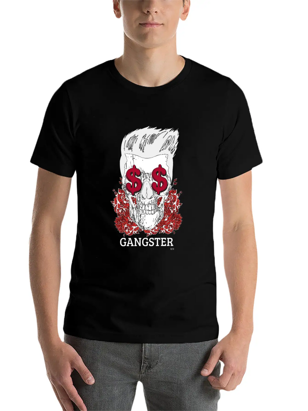 Gangster Breathable Graphic T-Shirt – Perfect For Casual Days