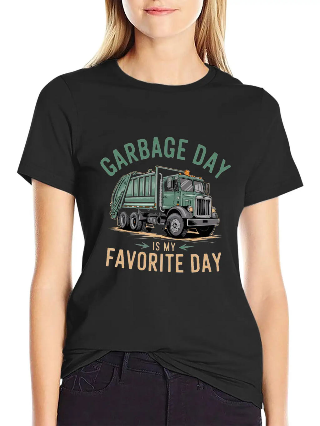 Garbage Day Is My Favorite Day Trash Enthusiast Classic Cotton Tee – Unisex Comfort For Any Season