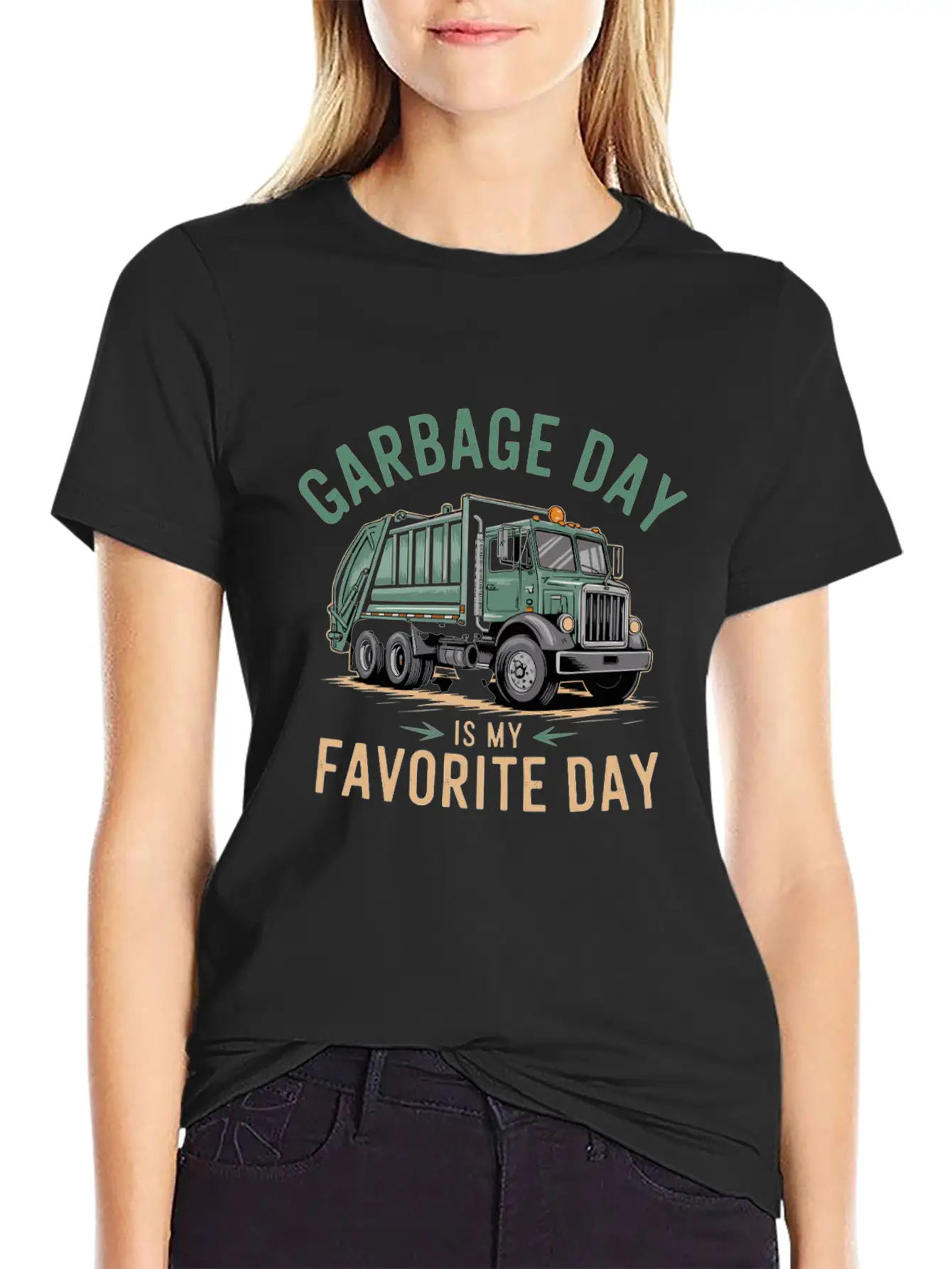 Garbage Day Is My Favorite Day Trash Enthusiast Classic Cotton Tee – Unisex Comfort For Any Season