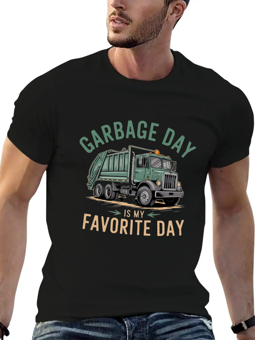 Garbage Day Is My Favorite Day Trash Enthusiast Classic Cotton Tee – Unisex Comfort For Any Season