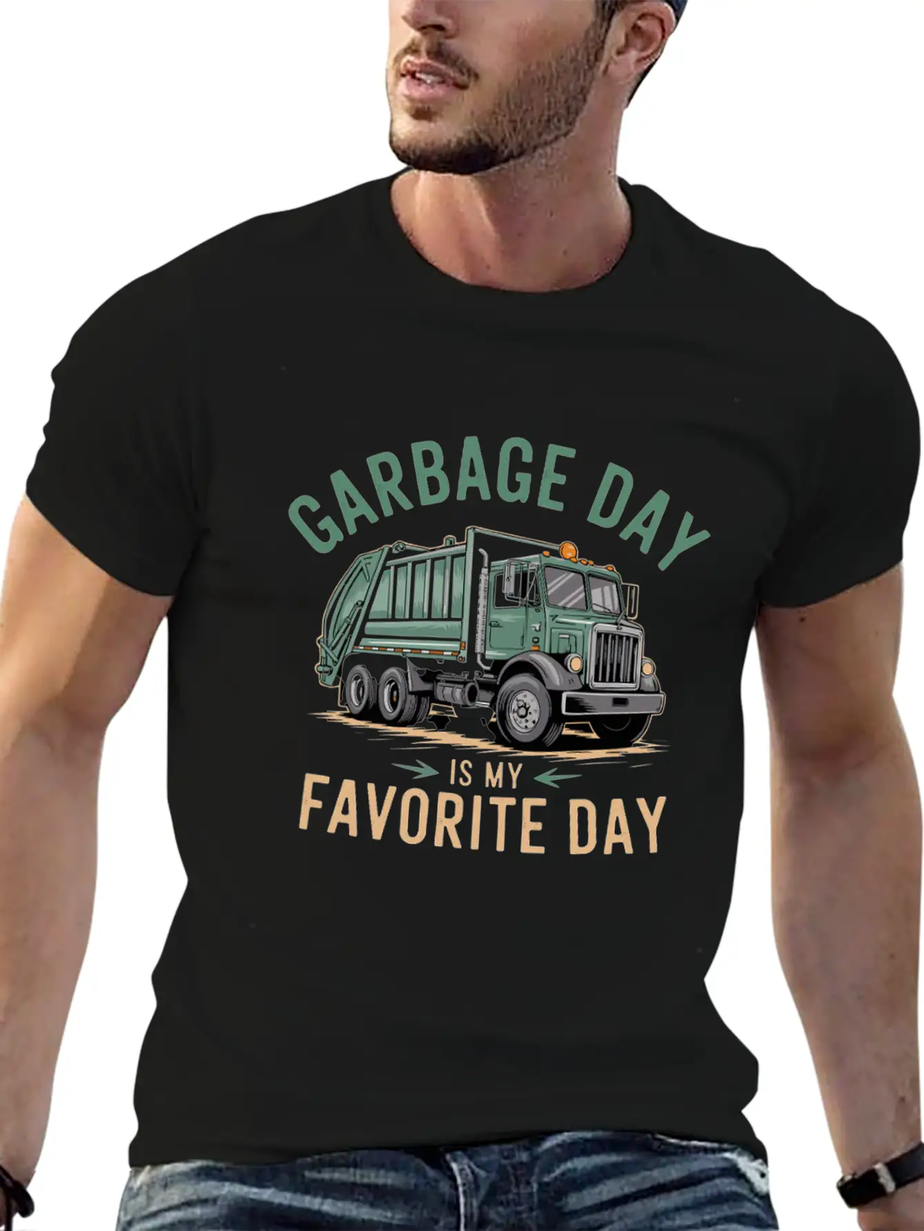 Garbage Day Is My Favorite Day Trash Enthusiast Classic Cotton Tee – Unisex Comfort For Any Season