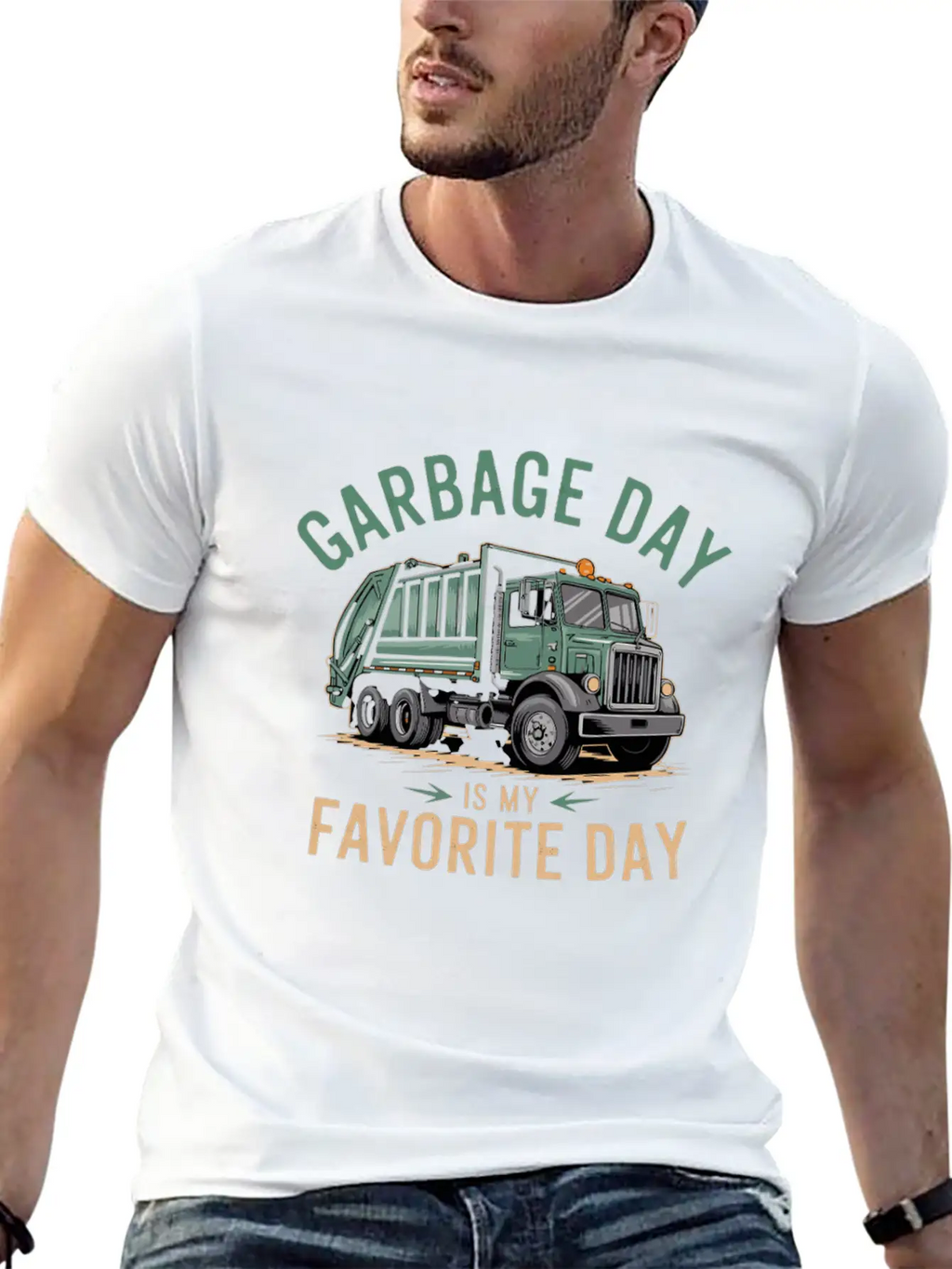 Garbage Day Is My Favorite Day Trash Enthusiast Classic Cotton Tee – Unisex Comfort For Any Season