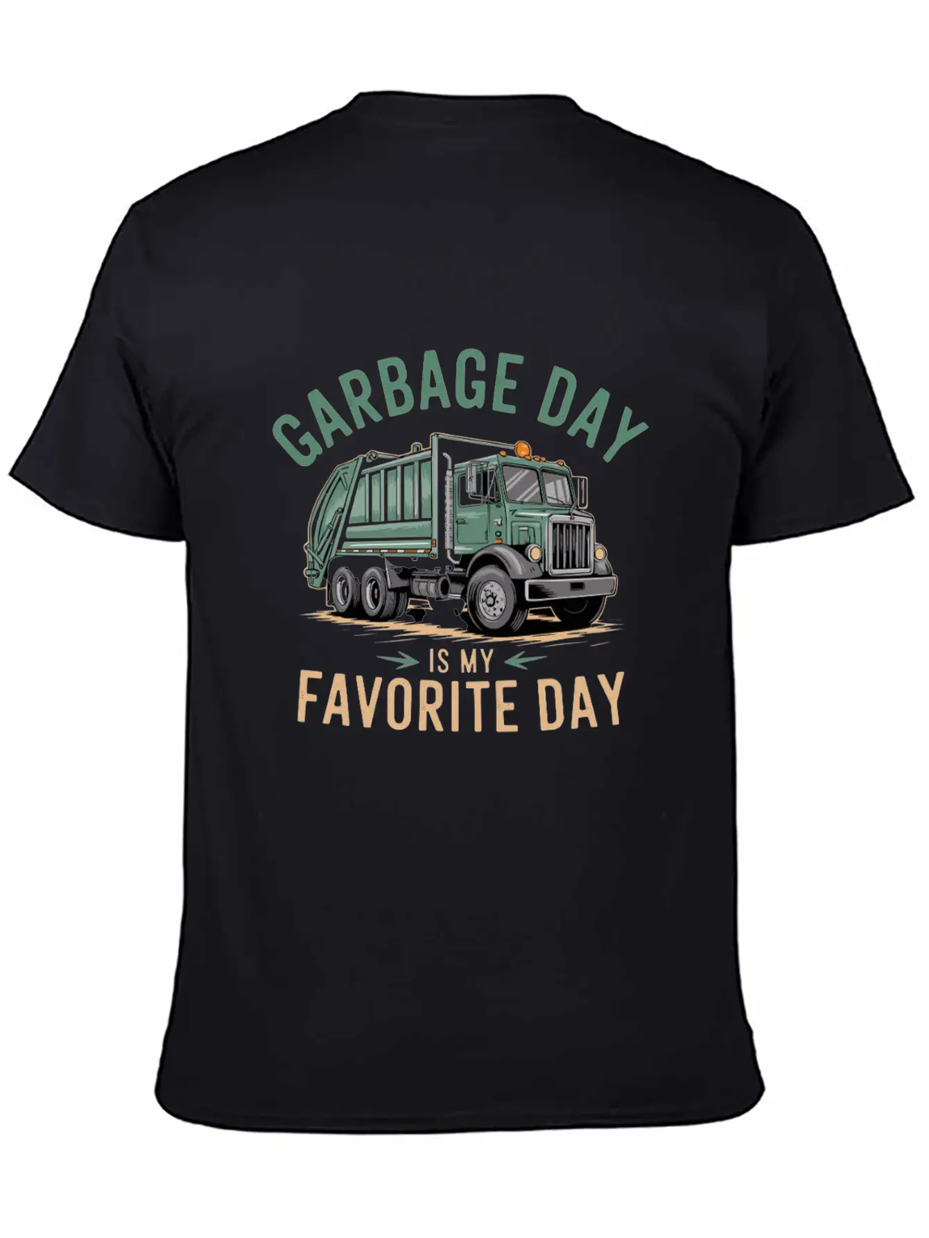 Garbage Day Is My Favorite Day Trash Enthusiast Classic Cotton Tee – Unisex Comfort For Any Season
