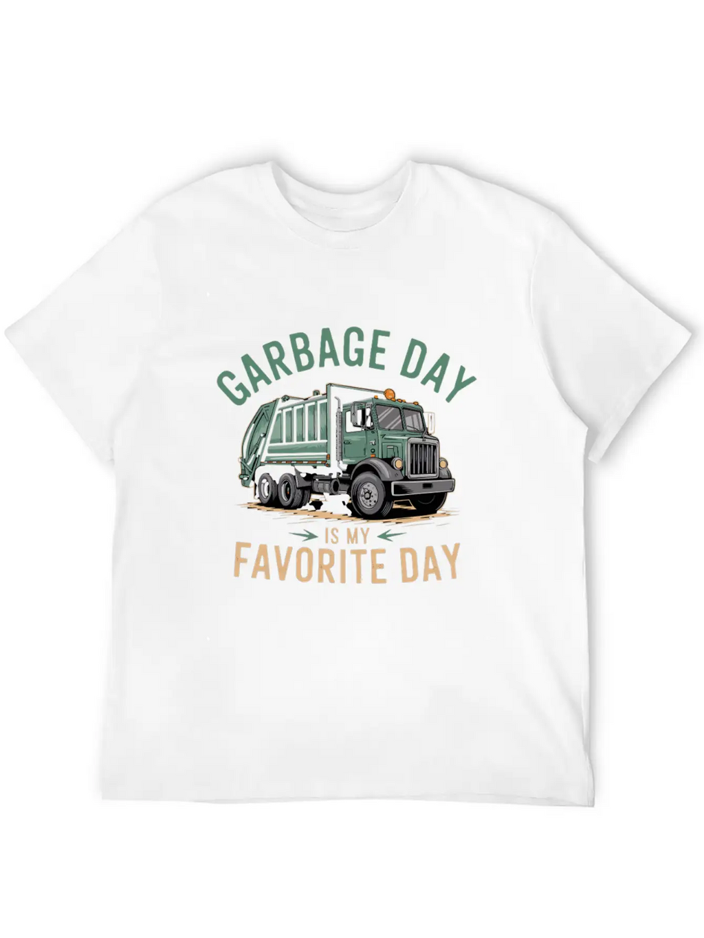 Garbage Day Is My Favorite Day Trash Enthusiast Classic Cotton Tee – Unisex Comfort For Any Season