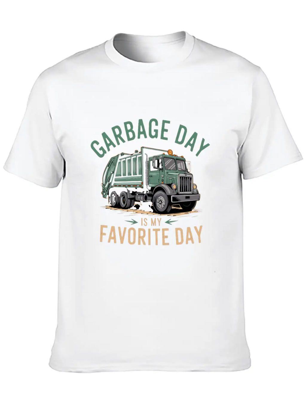Garbage Day Is My Favorite Day Trash Enthusiast Classic Cotton Tee – Unisex Comfort For Any Season