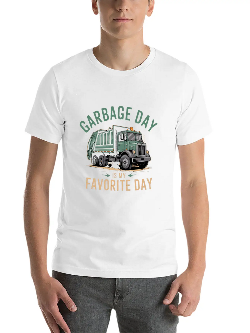 Garbage Day Is My Favorite Day Trash Enthusiast Classic Cotton Tee – Unisex Comfort For Any Season