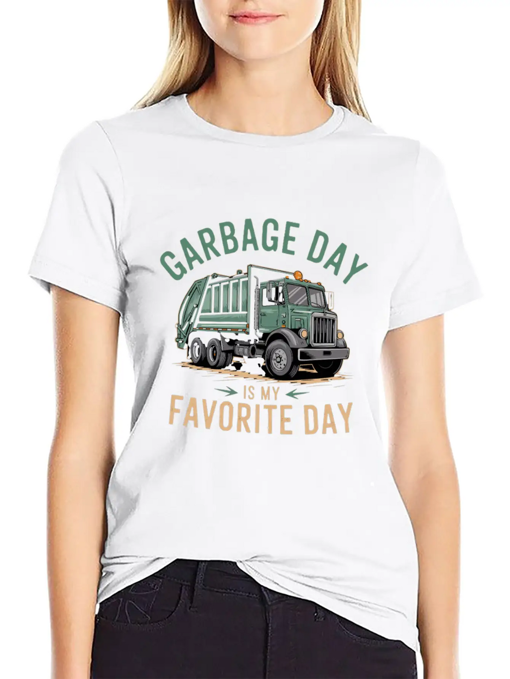 Garbage Day Is My Favorite Day Trash Enthusiast Classic Cotton Tee – Unisex Comfort For Any Season