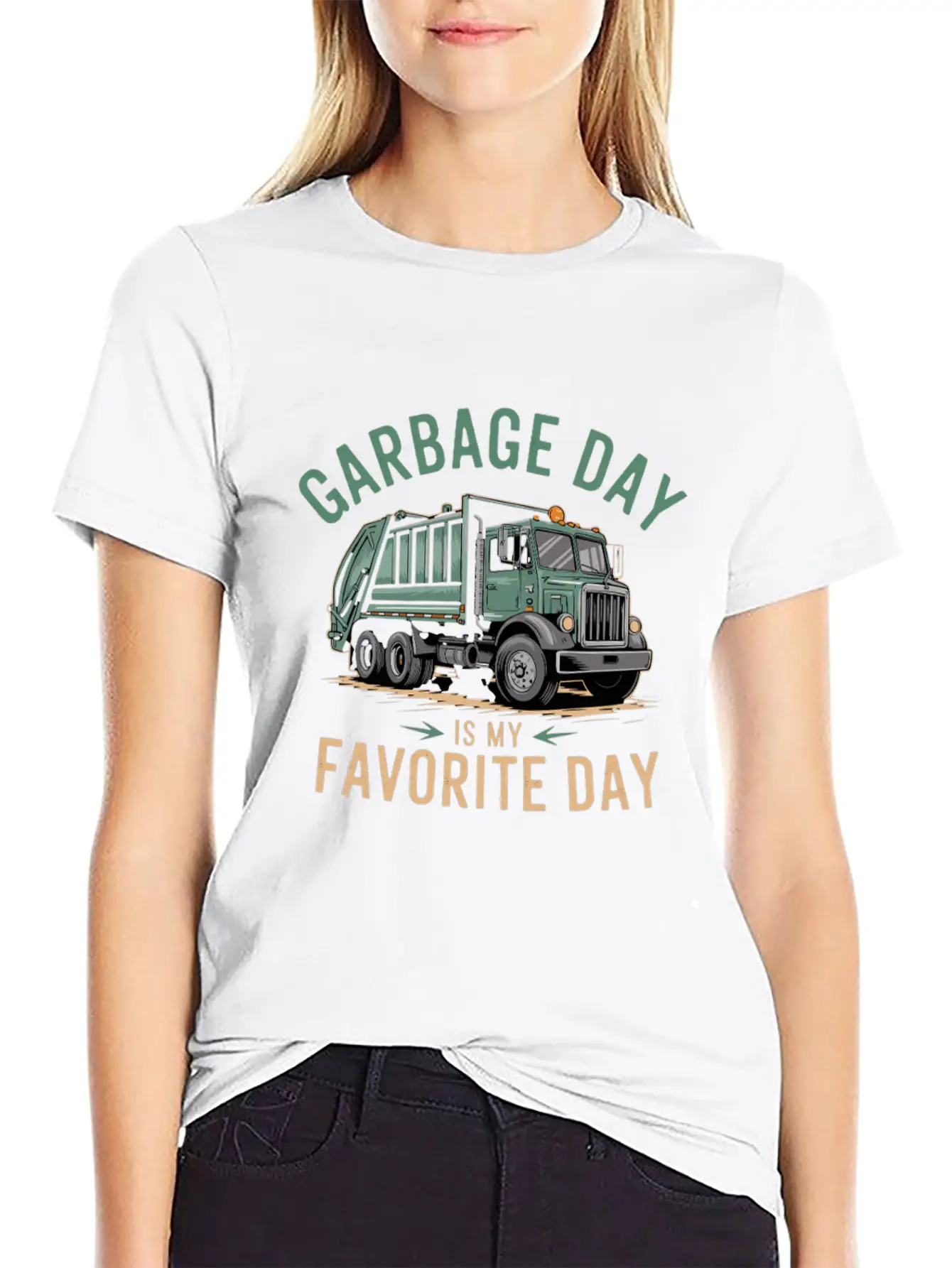 Garbage Day Is My Favorite Day Trash Enthusiast Classic Cotton Tee – Unisex Comfort For Any Season