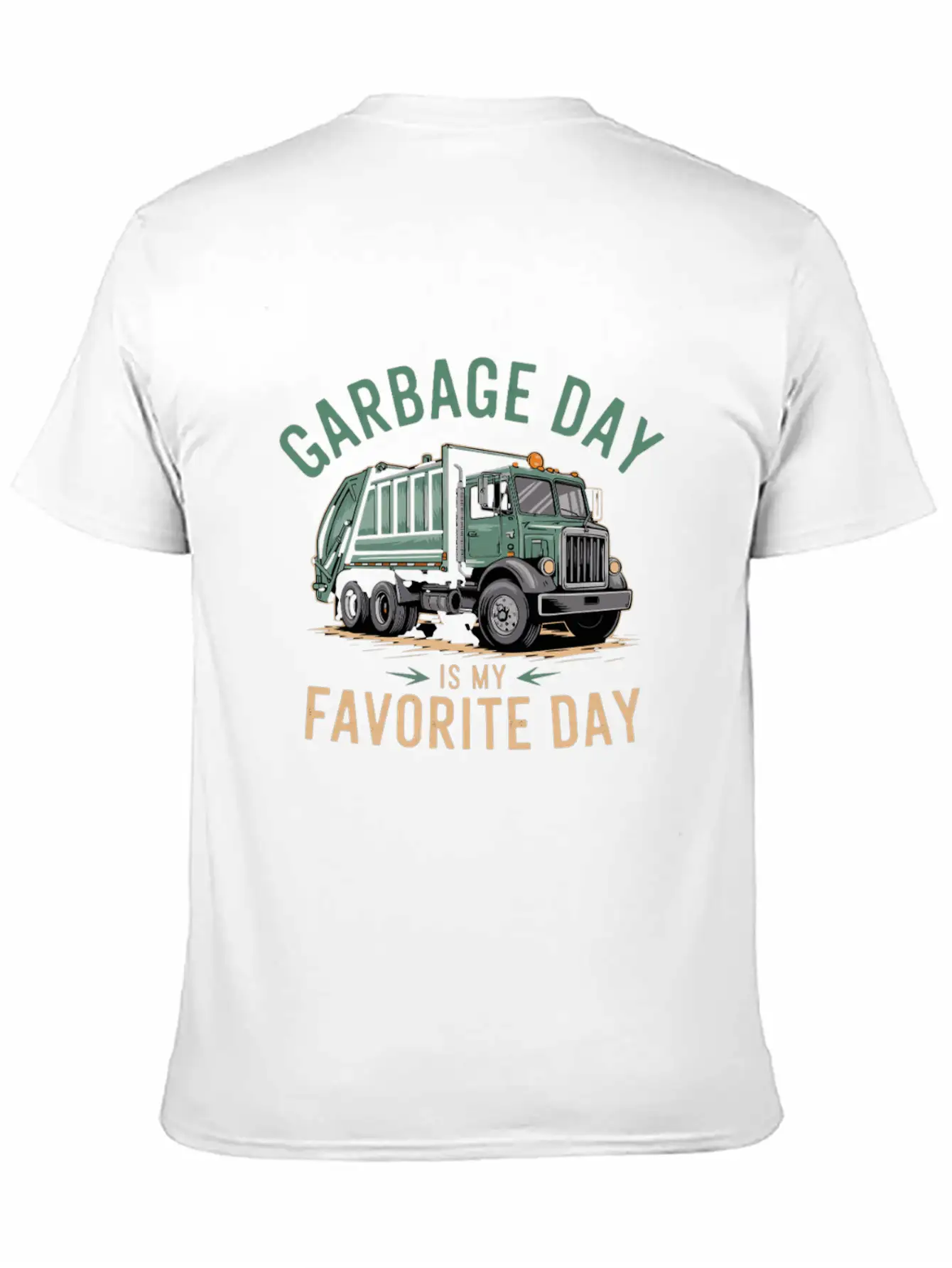 Garbage Day Is My Favorite Day Trash Enthusiast Classic Cotton Tee – Unisex Comfort For Any Season
