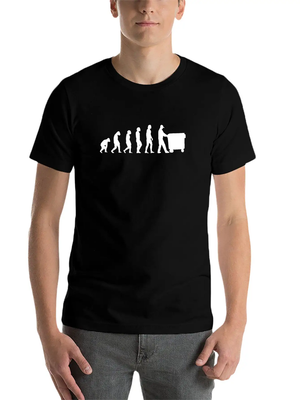 Garbage Man Trashman Waste Collector Garbageman Basic Graphic T-Shirt – Daily Comfort In Soft Cotton
