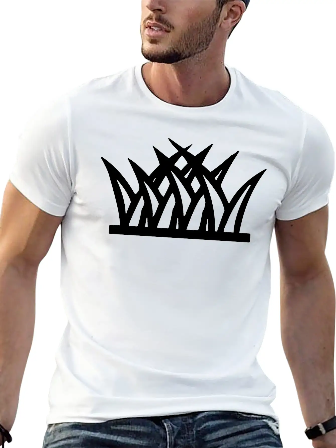 Garden Grass Unisex Casual T-Shirt – Clean Design For Daily Comfort