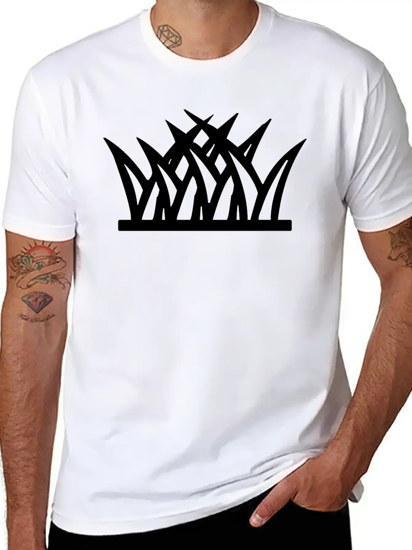 Garden Grass Unisex Casual T-Shirt – Clean Design For Daily Comfort