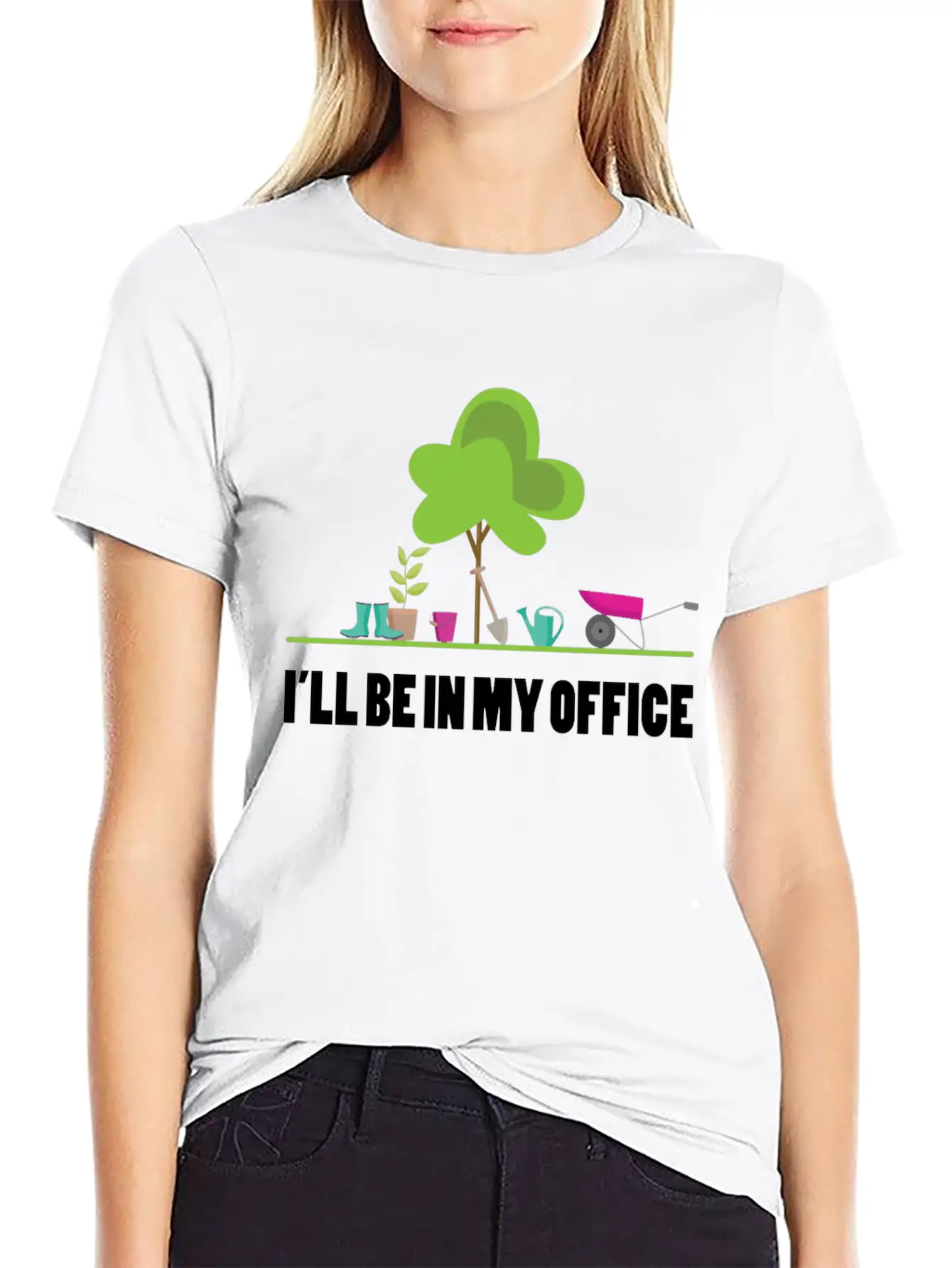 Garden Office Stylish Everyday T-Shirt – Unisex Basic Cotton Tee