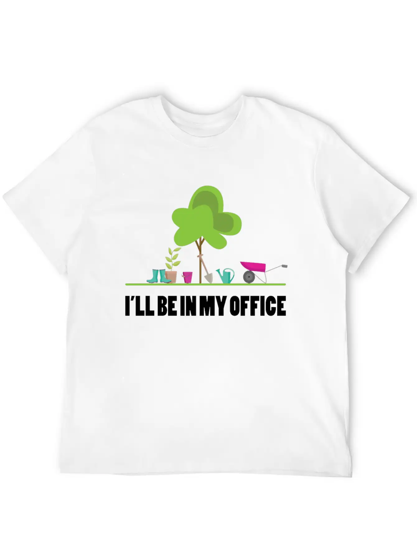 Garden Office Stylish Everyday T-Shirt – Unisex Basic Cotton Tee