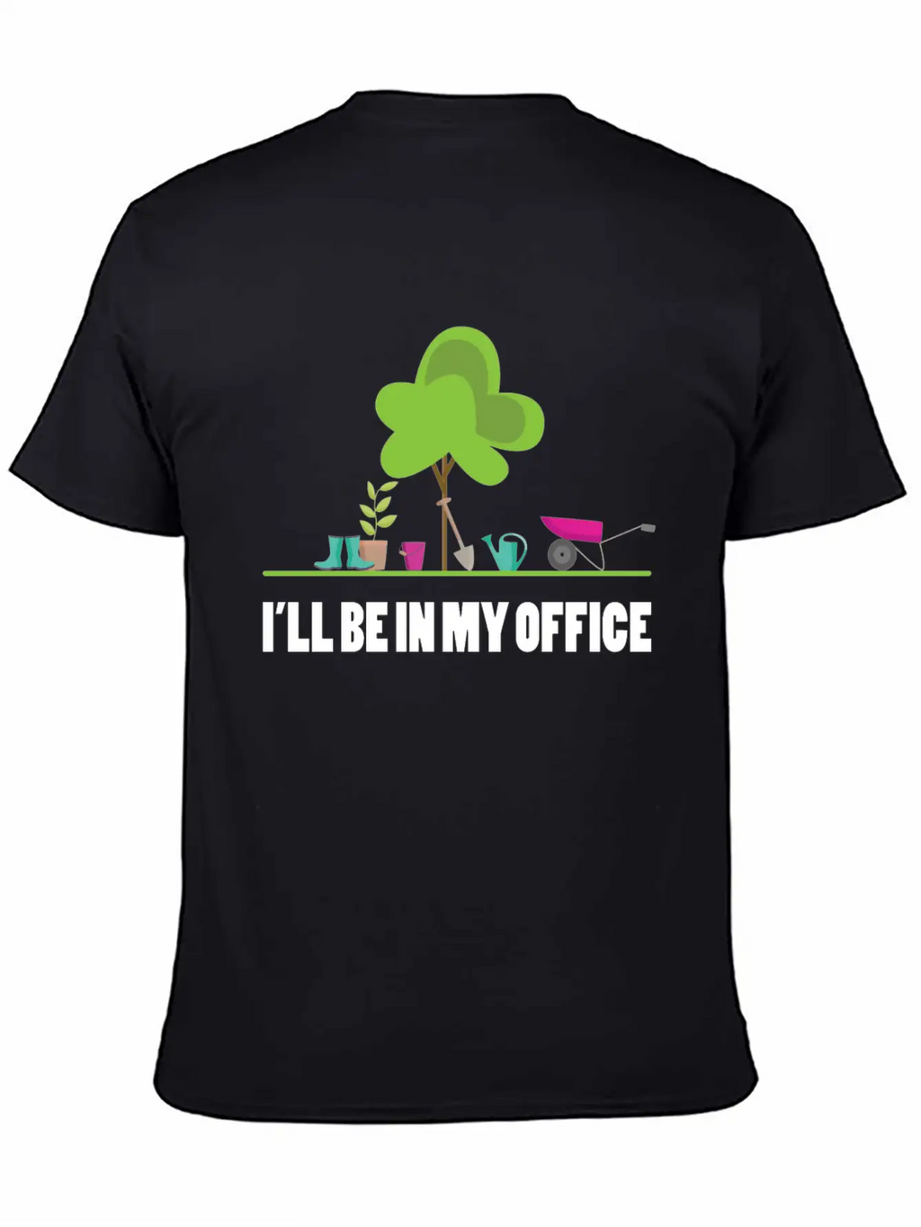 Garden Office Stylish Everyday T-Shirt – Unisex Basic Cotton Tee