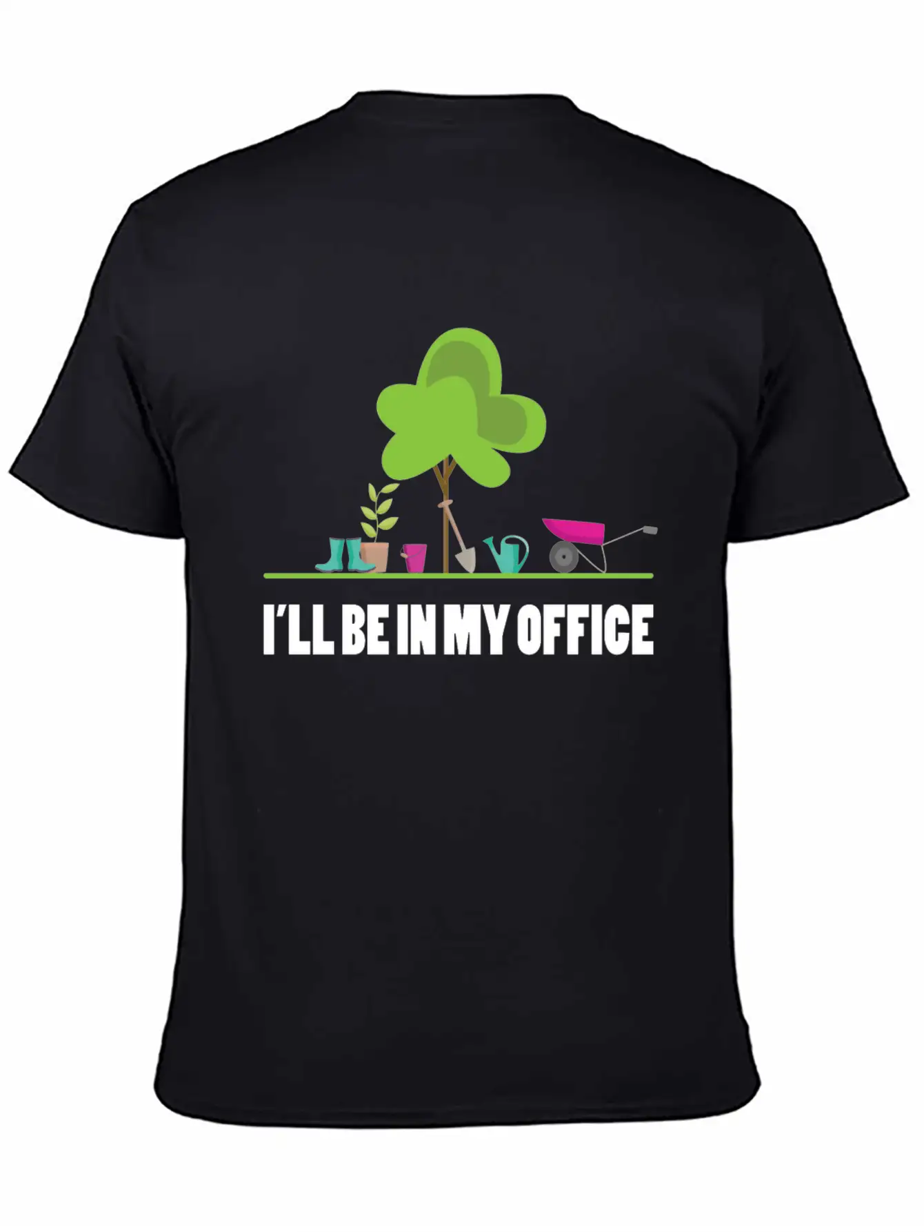 Garden Office Stylish Everyday T-Shirt – Unisex Basic Cotton Tee