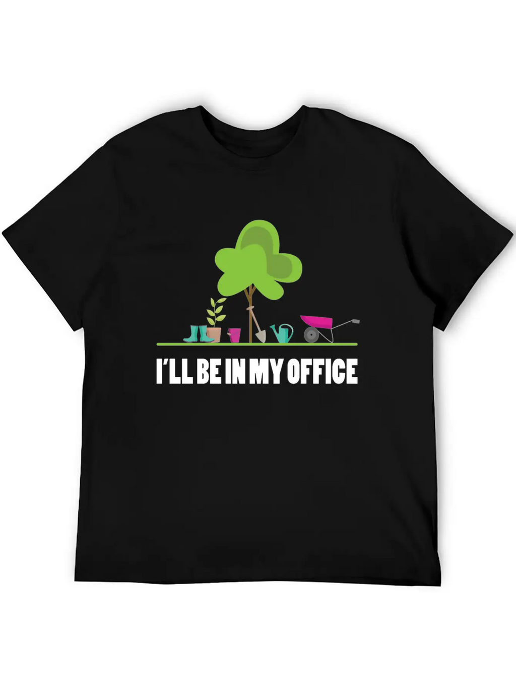 Garden Office Stylish Everyday T-Shirt – Unisex Basic Cotton Tee