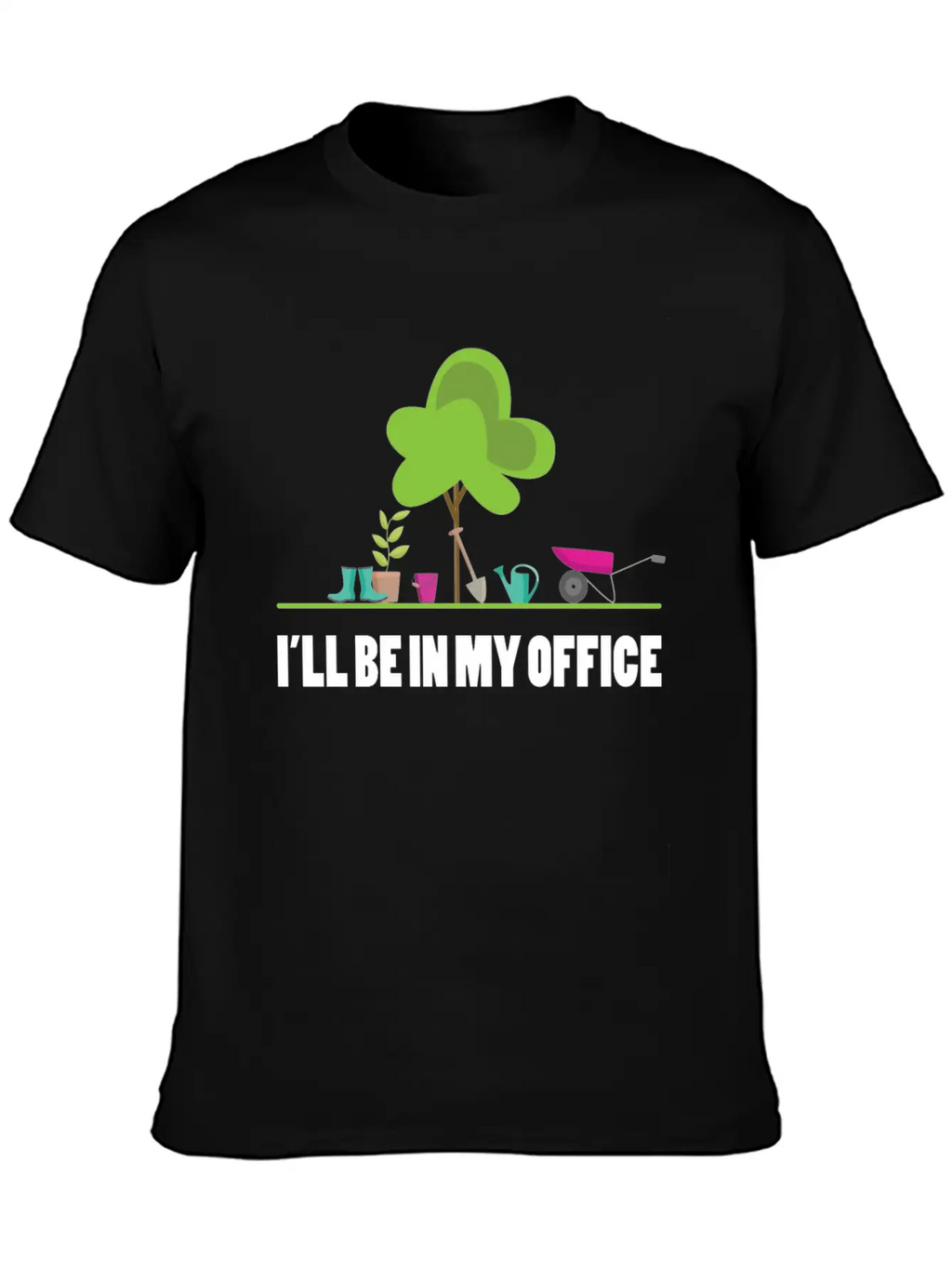 Garden Office Stylish Everyday T-Shirt – Unisex Basic Cotton Tee