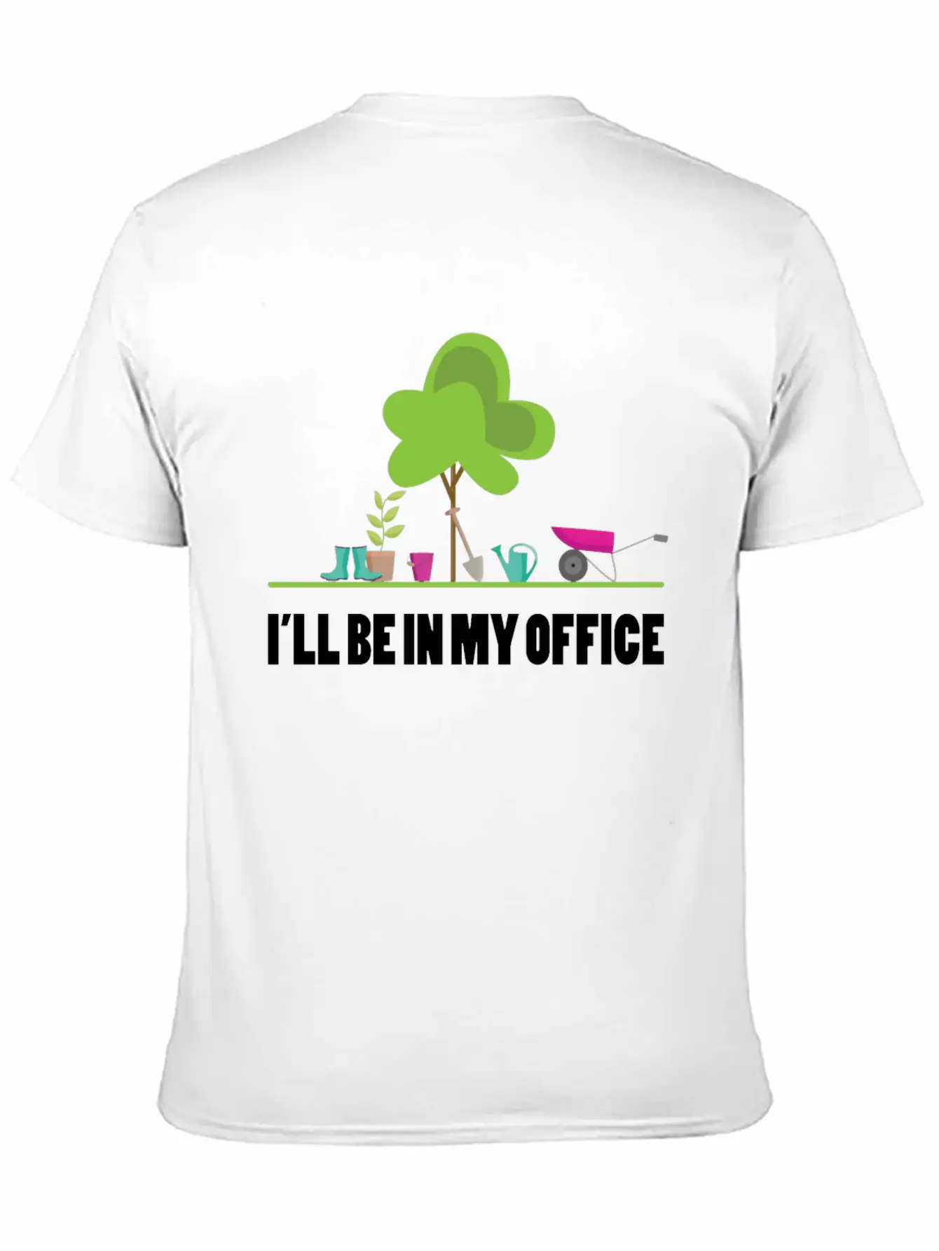 Garden Office Stylish Everyday T-Shirt – Unisex Basic Cotton Tee