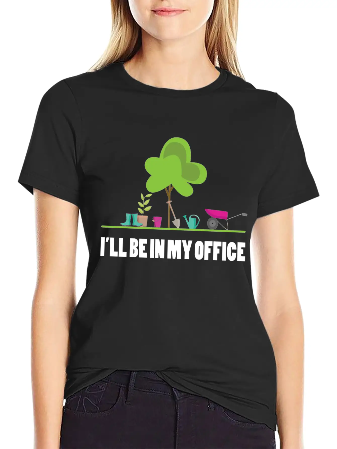 Garden Office Stylish Everyday T-Shirt – Unisex Basic Cotton Tee
