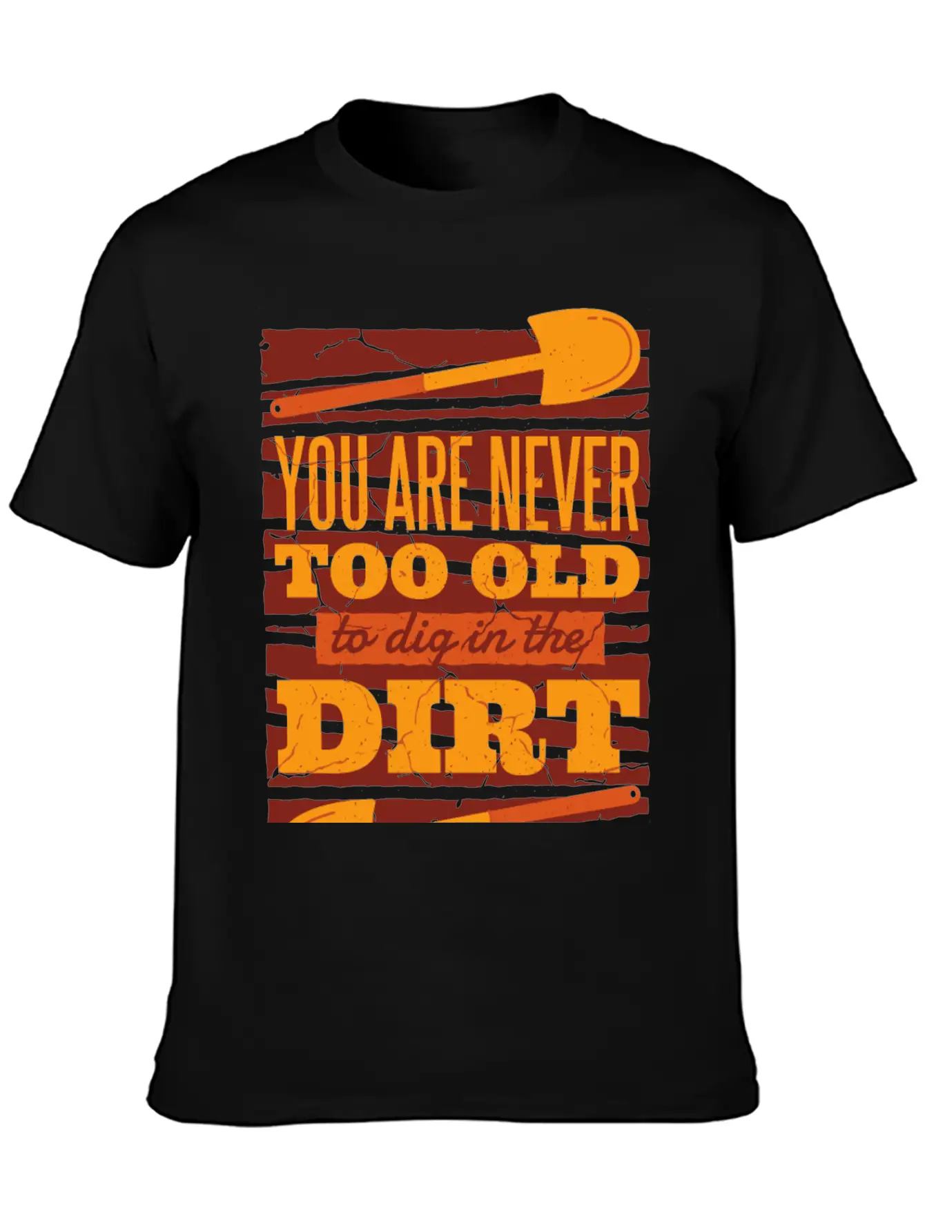 Garden Summer Nature Retro Design Breathable Graphic T-Shirt – Perfect For Casual Days