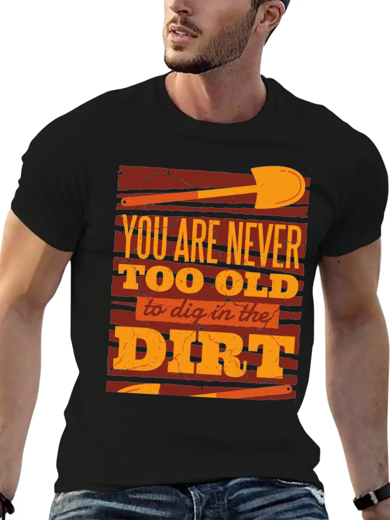 Garden Summer Nature Retro Design Breathable Graphic T-Shirt – Perfect For Casual Days