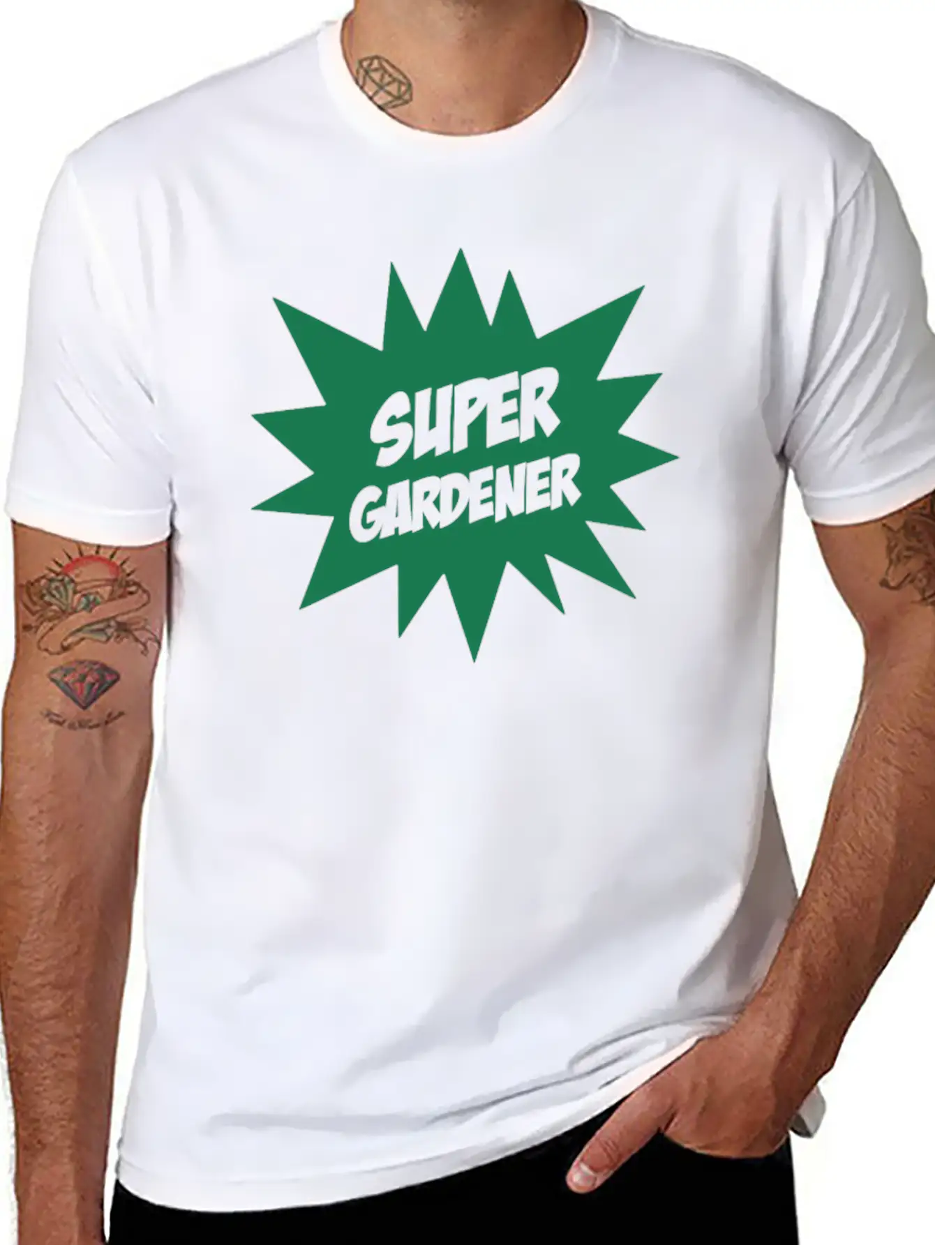 Gardener Garden Gardening Stylish Everyday T-Shirt – Unisex Basic Cotton Tee