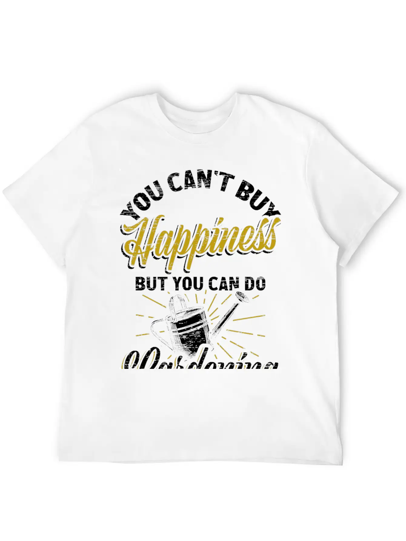 Gardener Gift Unisex Casual T-Shirt – Clean Design For Daily Comfort