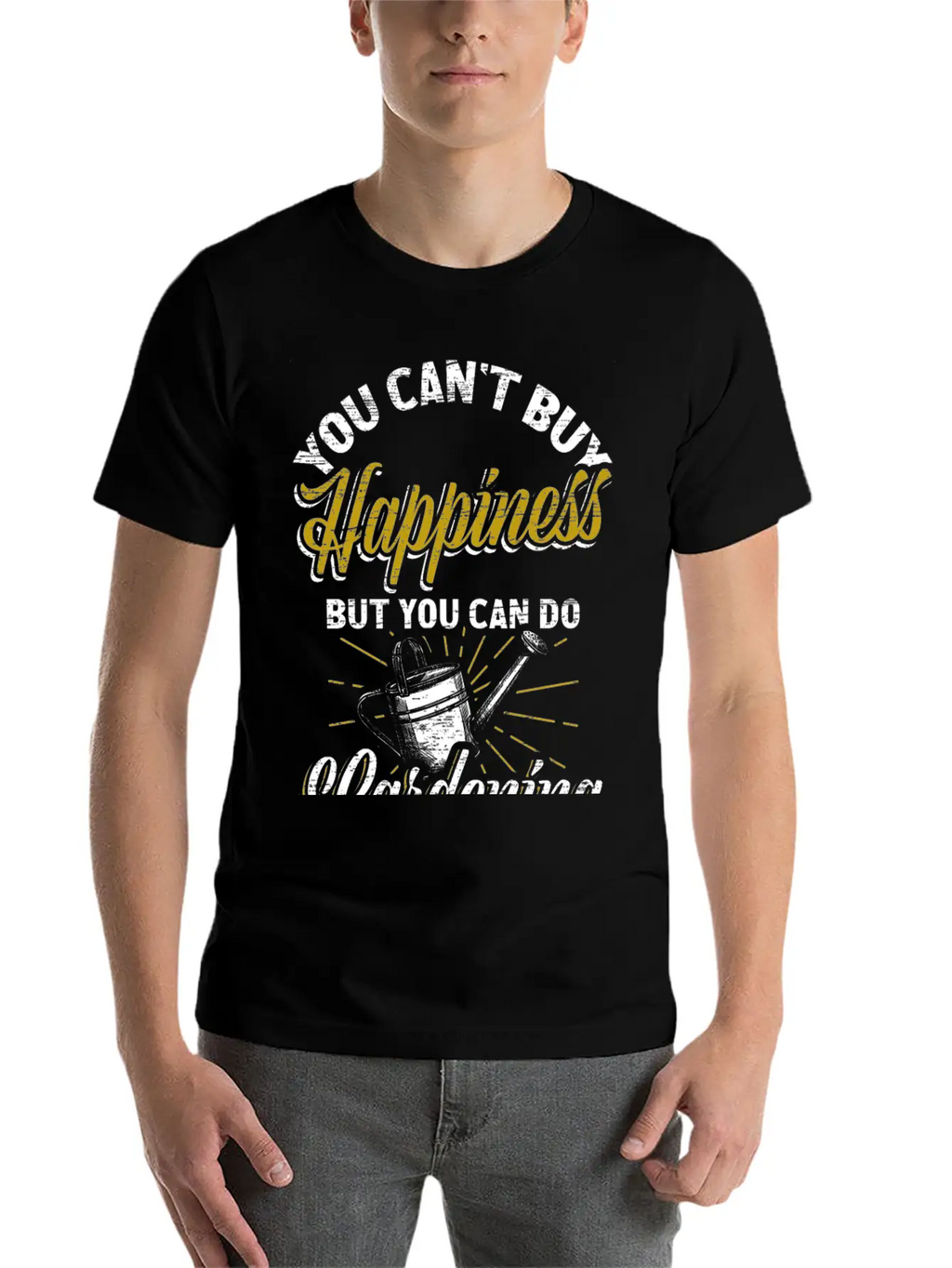 Gardener Gift Unisex Casual T-Shirt – Clean Design For Daily Comfort
