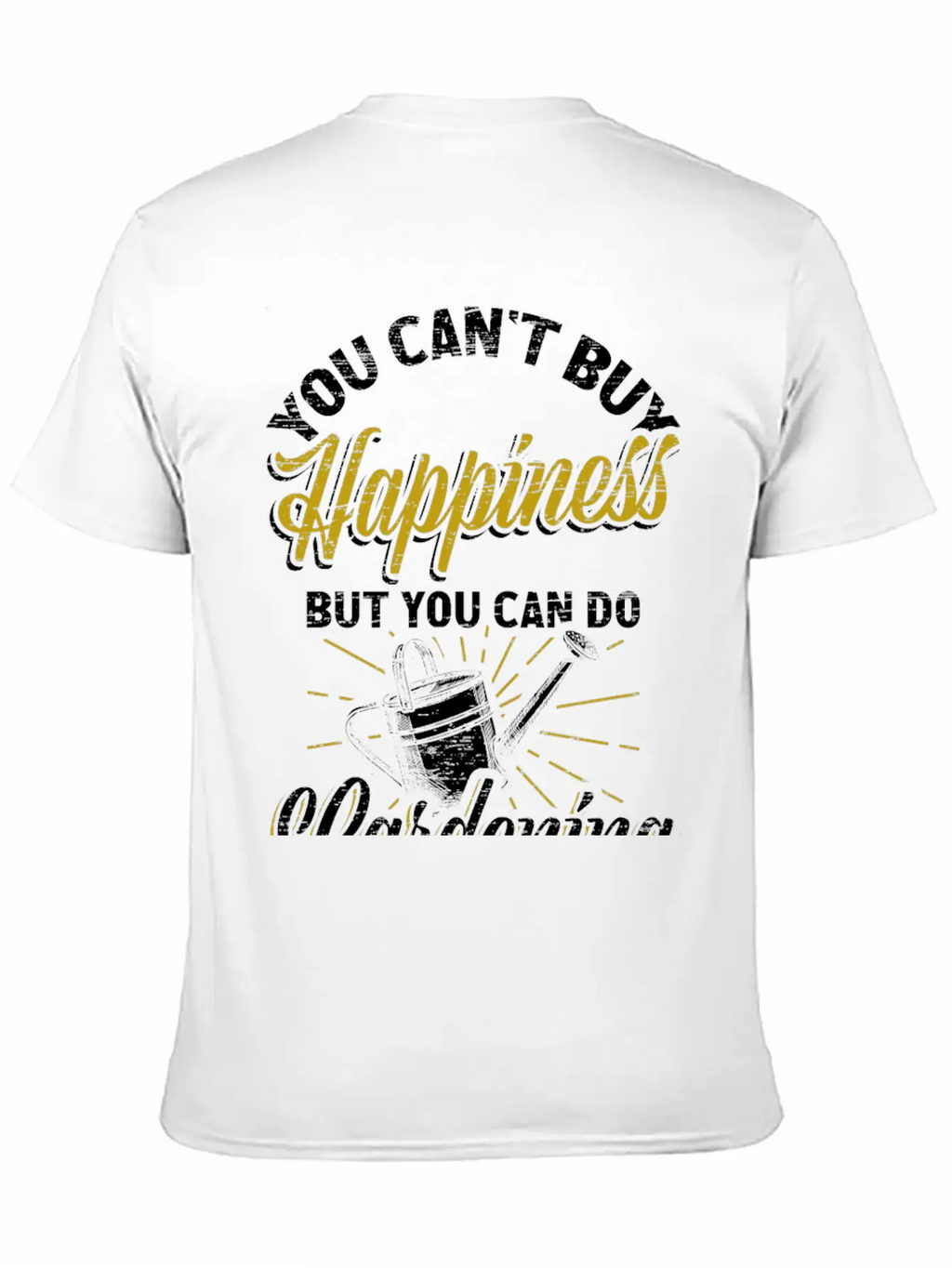 Gardener Gift Unisex Casual T-Shirt – Clean Design For Daily Comfort