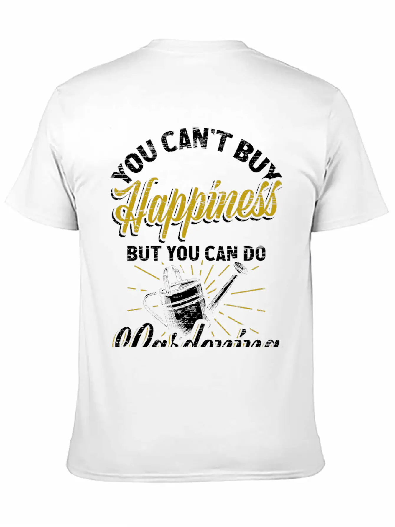 Gardener Gift Unisex Casual T-Shirt – Clean Design For Daily Comfort