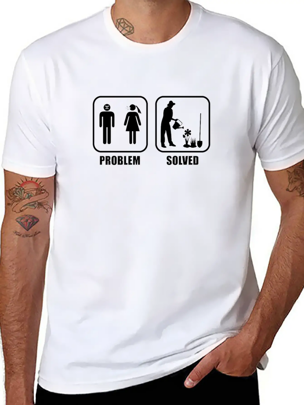 Gardener Landscape-Gardening-tools Garden-Problem Breathable Graphic T-Shirt – Perfect For Casual Days