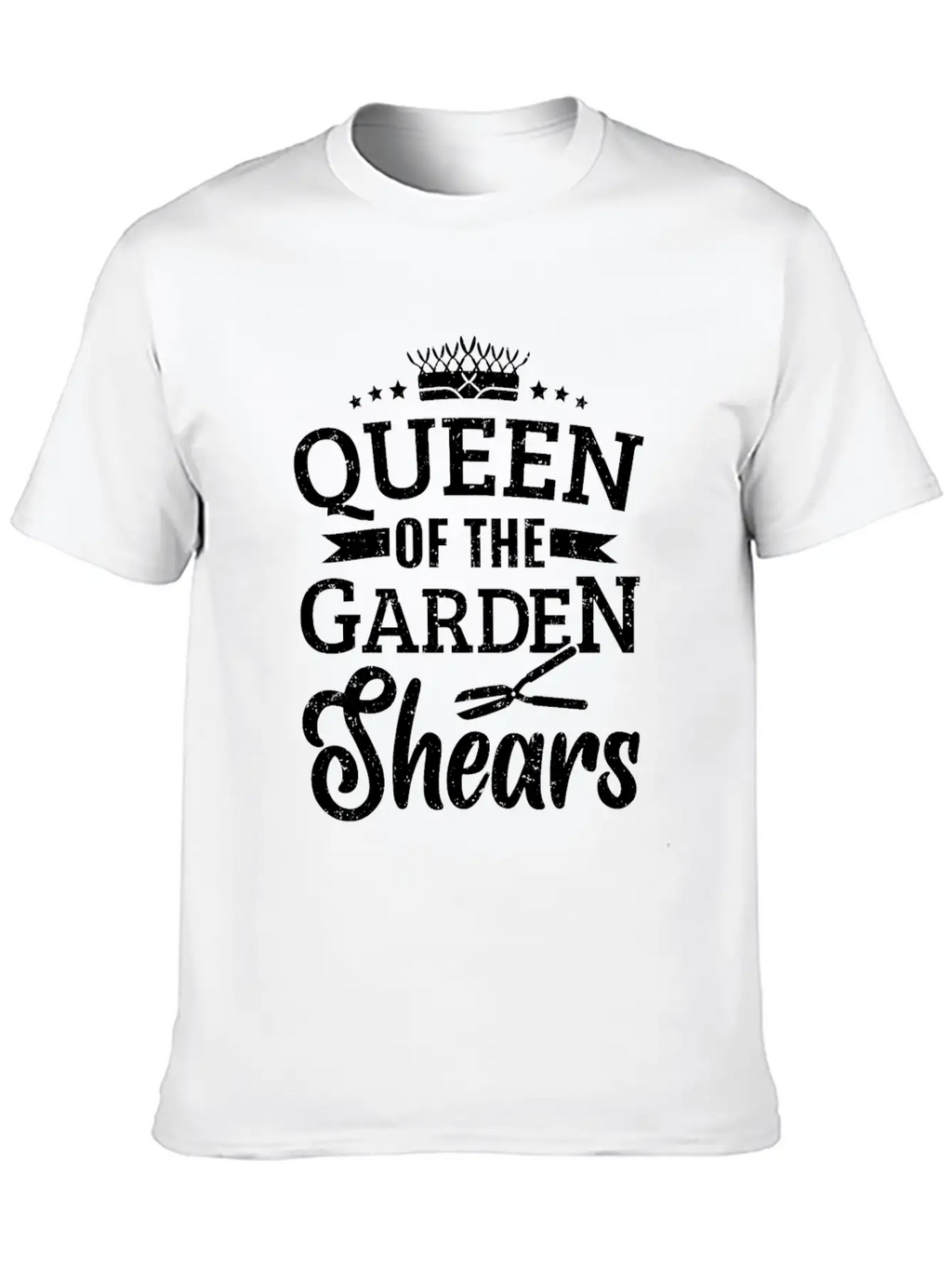 Gardener Queen Of The Garden Shears Gardening Classic Cotton Tee – Unisex Comfort For Any Season
