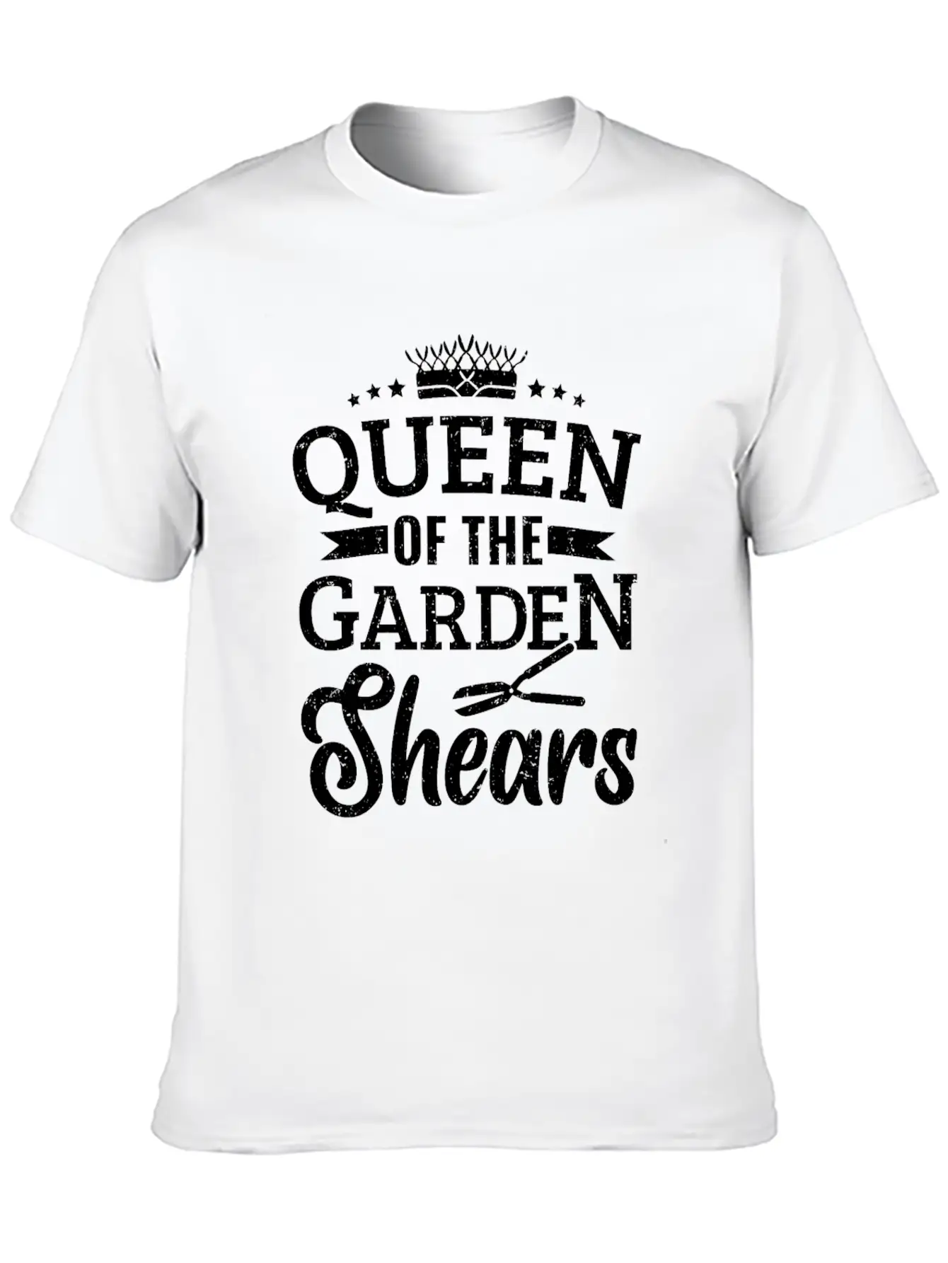 Gardener Queen Of The Garden Shears Gardening Classic Cotton Tee – Unisex Comfort For Any Season