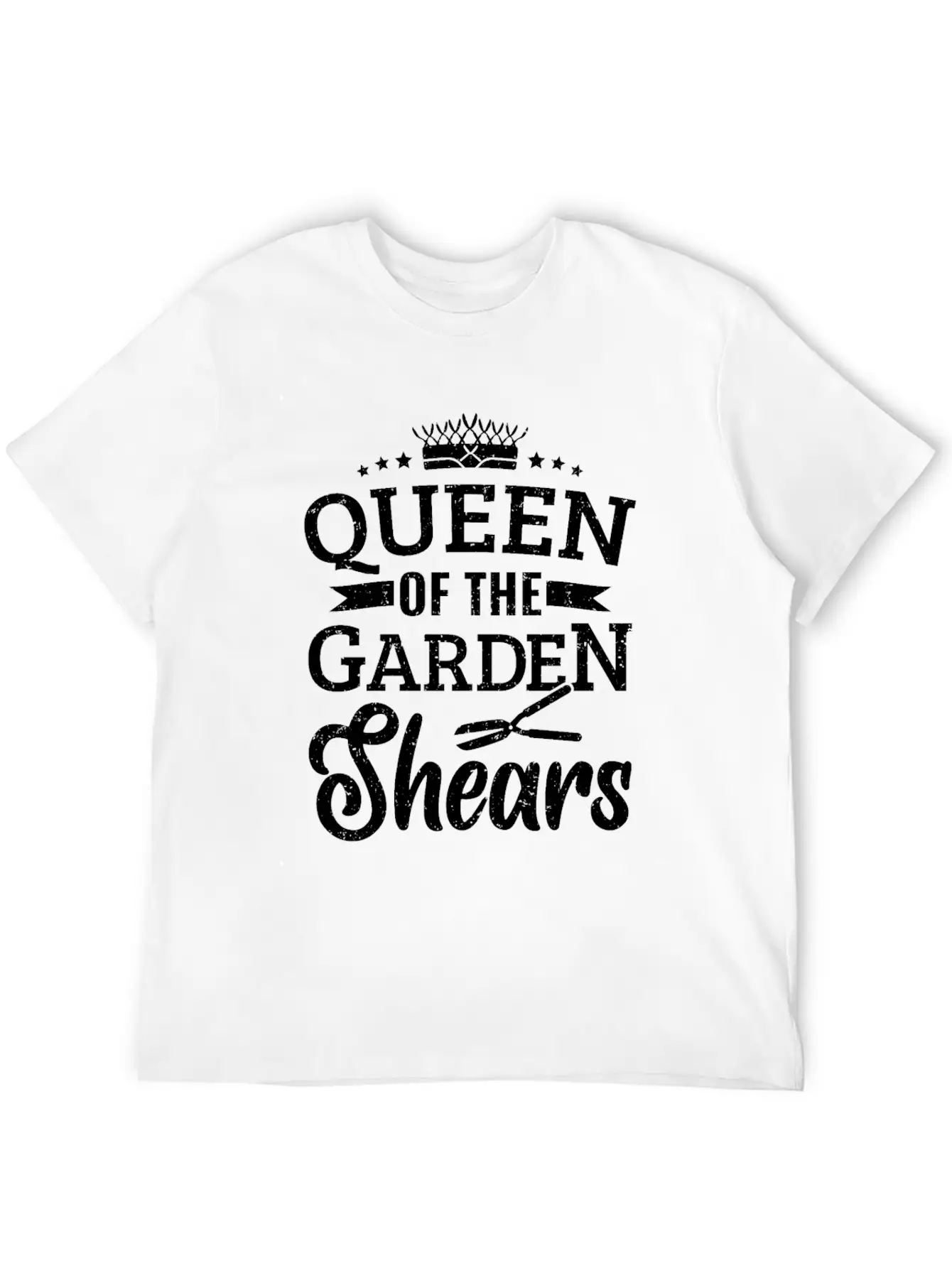 Gardener Queen Of The Garden Shears Gardening Classic Cotton Tee – Unisex Comfort For Any Season