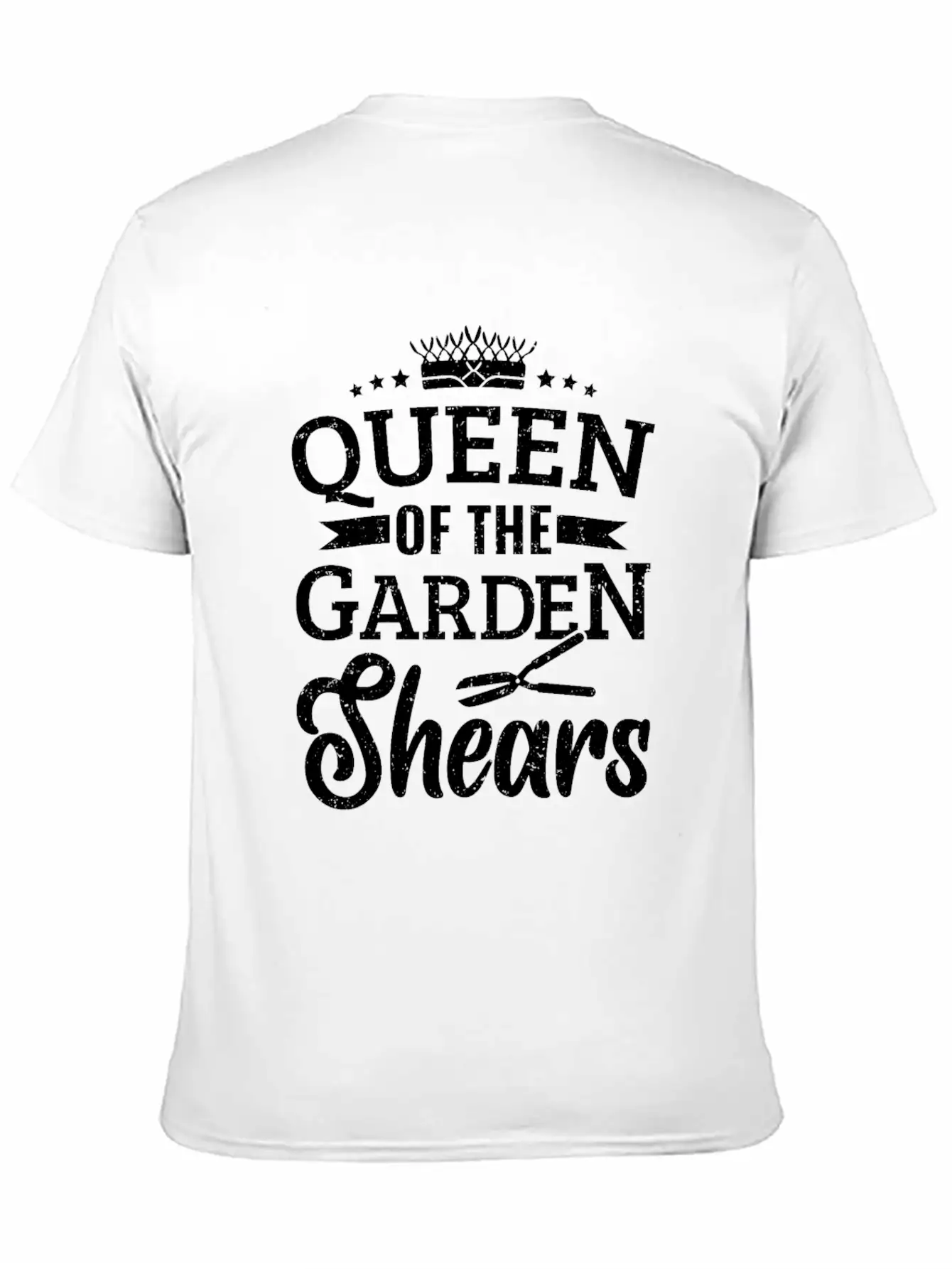 Gardener Queen Of The Garden Shears Gardening Classic Cotton Tee – Unisex Comfort For Any Season